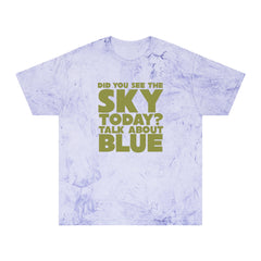 Kronks Blue Sky Unisex Color Blast T-Shirt