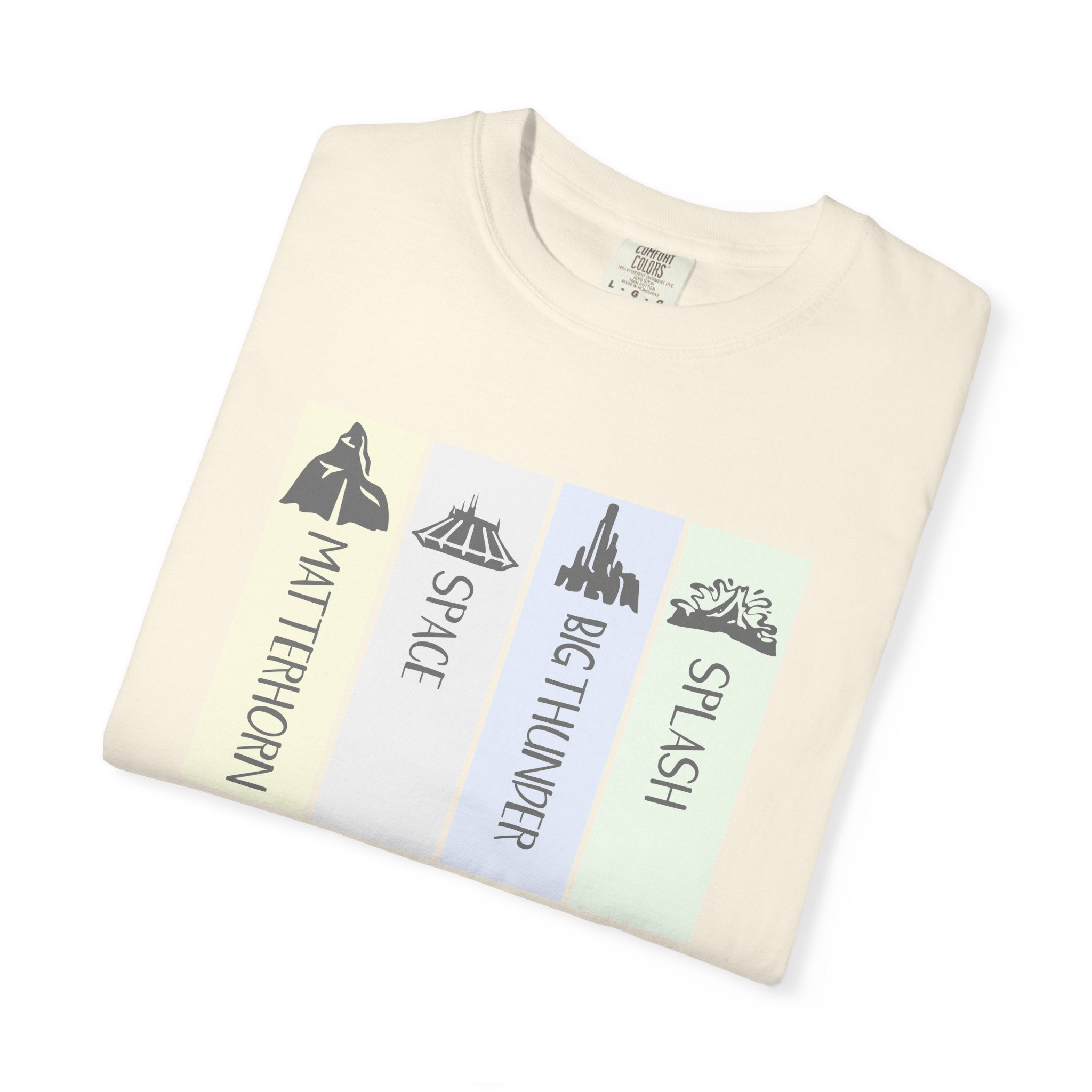 Mountain Range at Disneyland Unisex T-Shirt