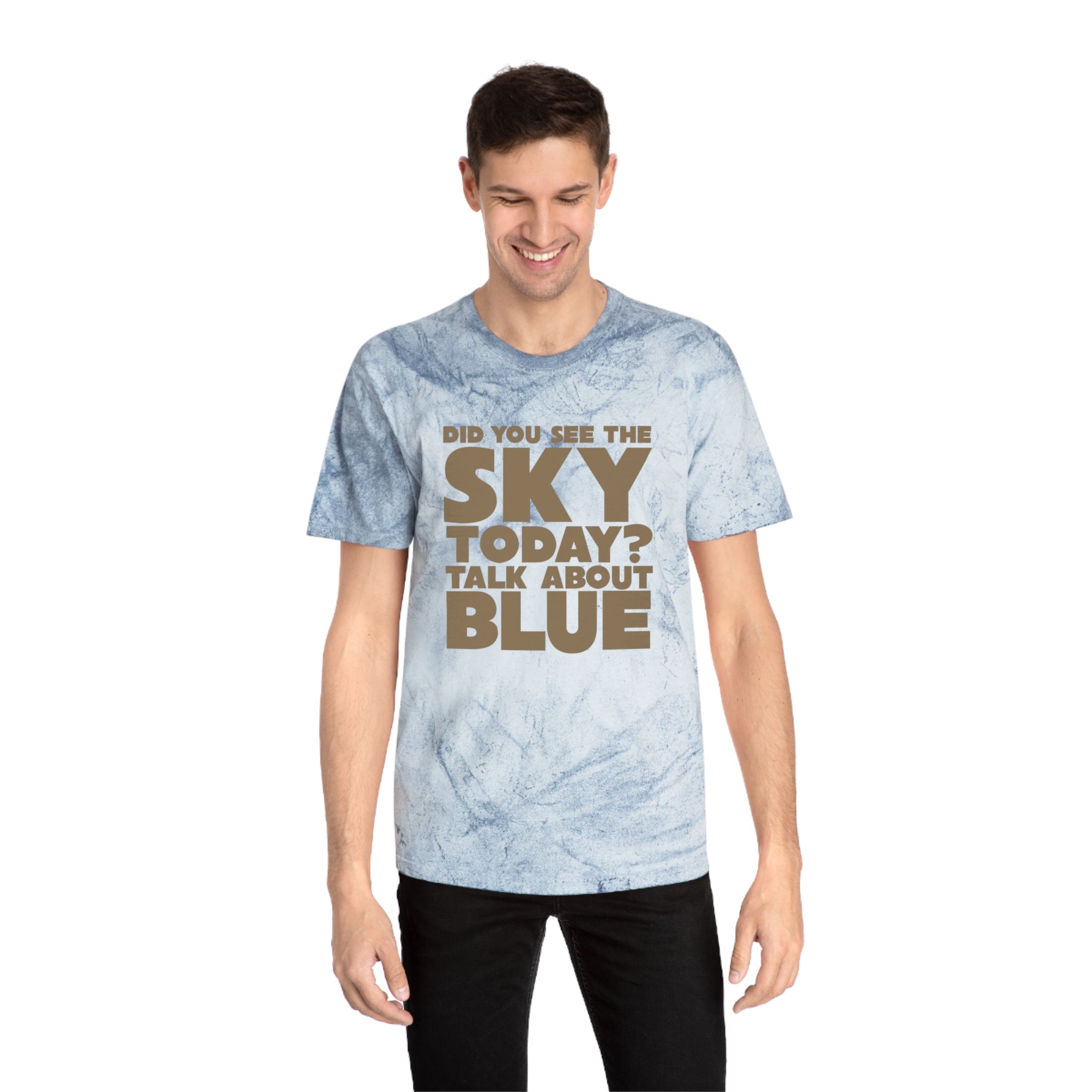 Kronks Blue Sky Unisex Color Blast T-Shirt