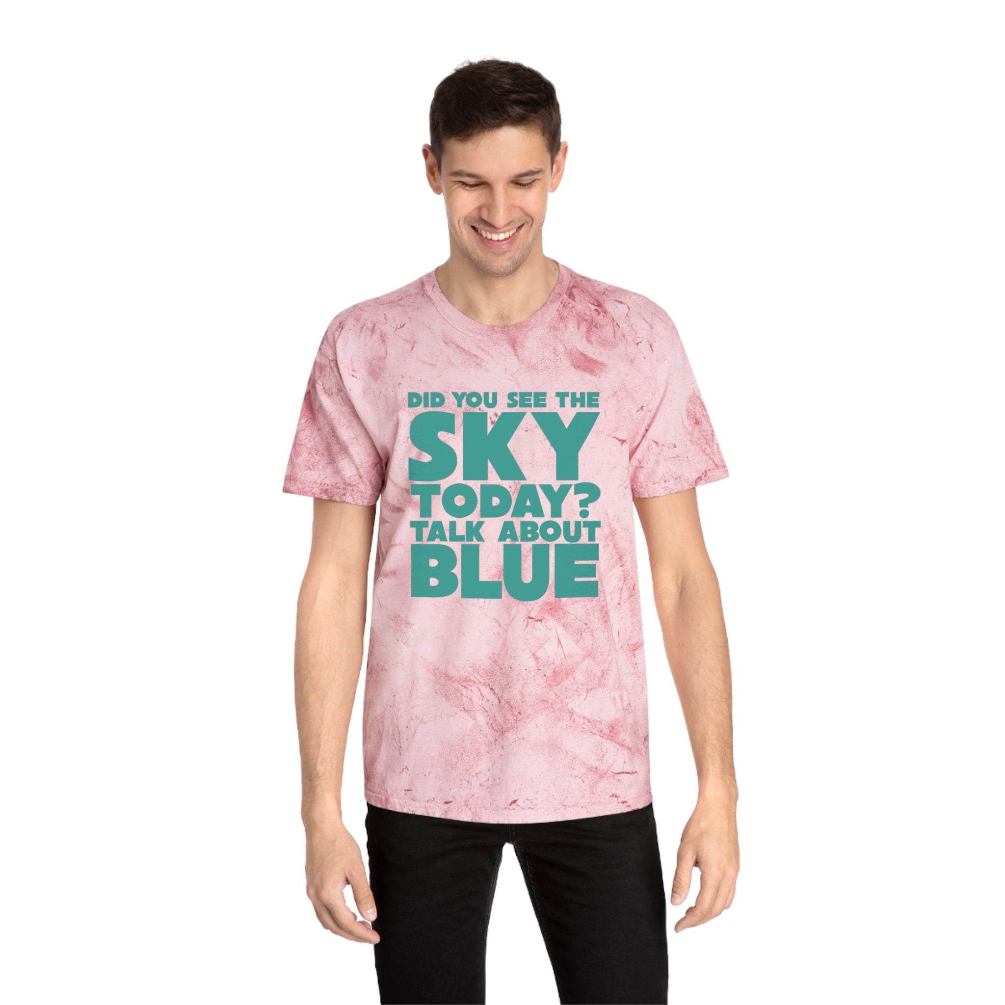 Kronks Blue Sky Unisex Color Blast T-Shirt