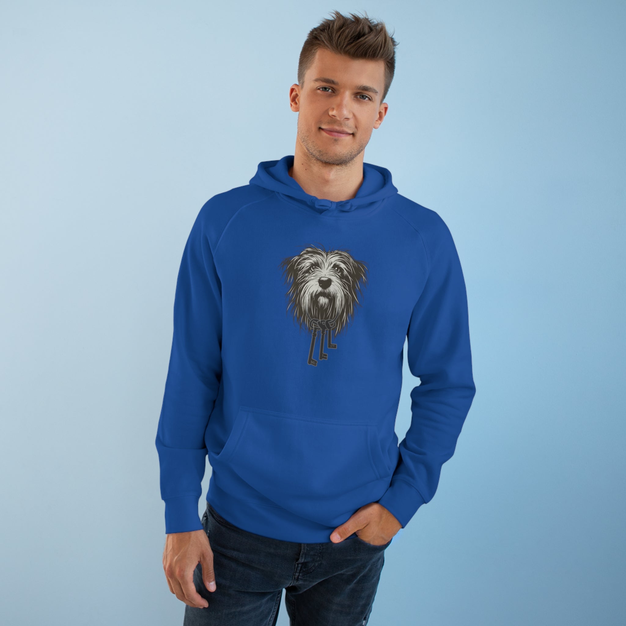 Pirate Dog withholding Jail Keys Supply Hoodie