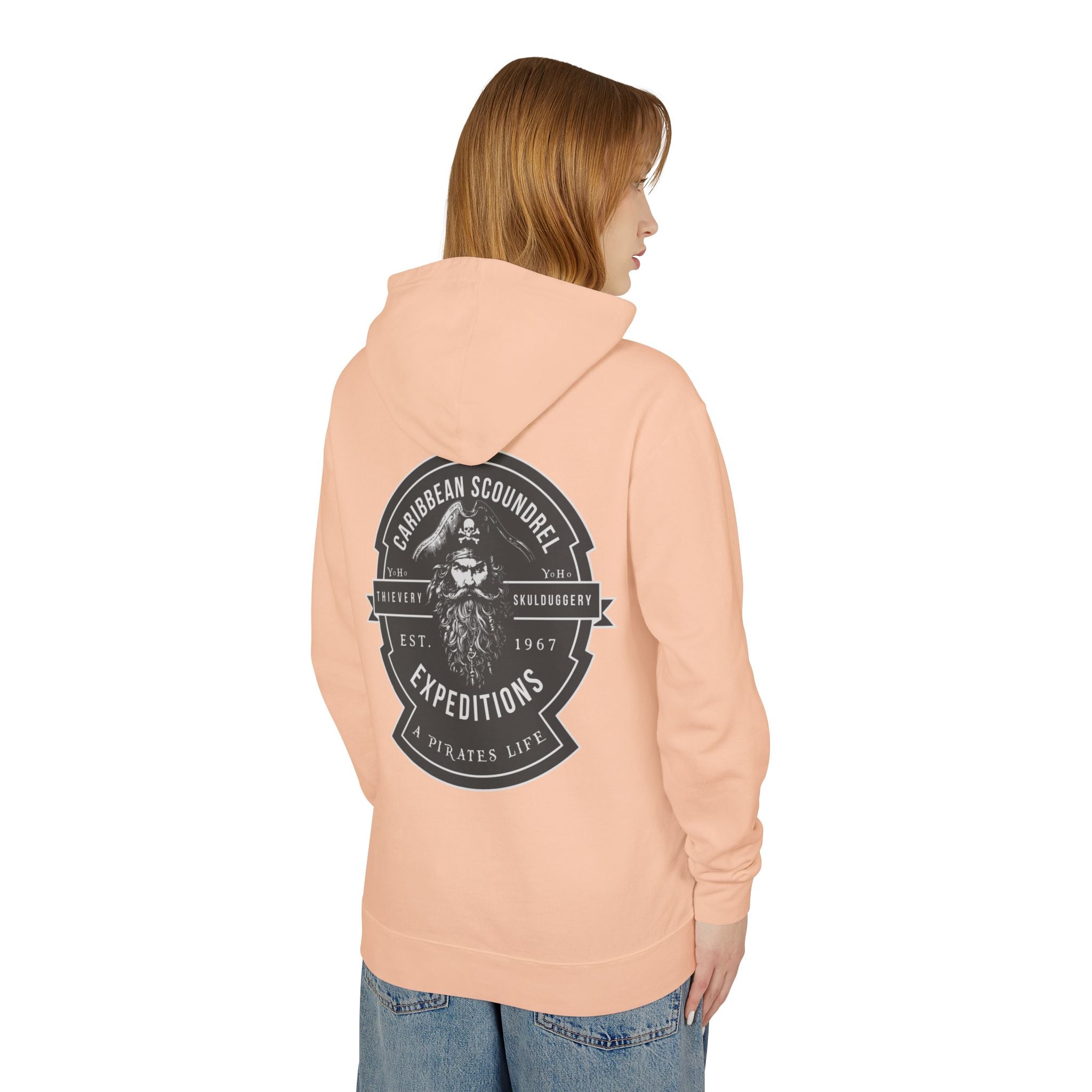 Caribbean Scoundrels Unisex Lightweight Hoodie
