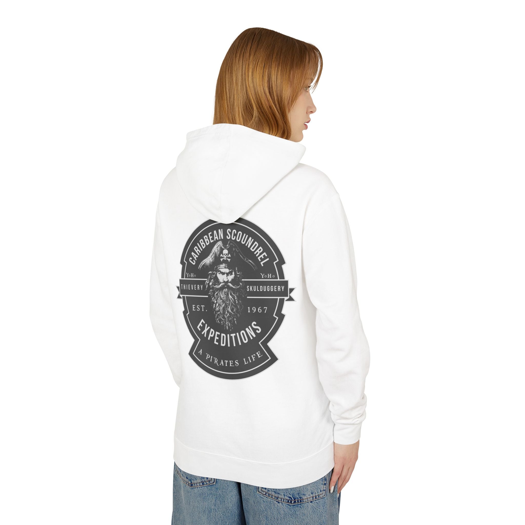 Caribbean Scoundrels Unisex Lightweight Hoodie