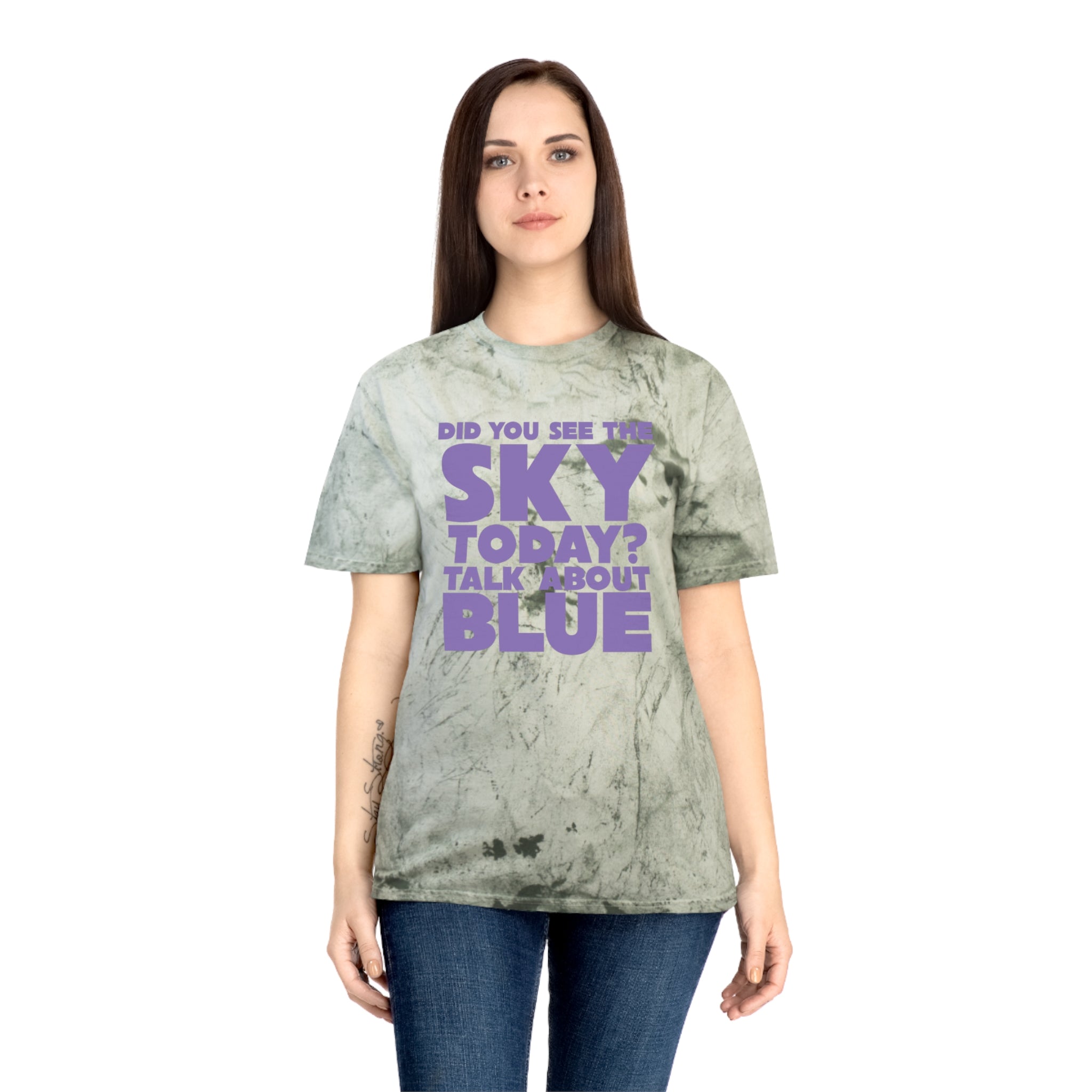 Kronks Blue Sky Unisex Color Blast T-Shirt