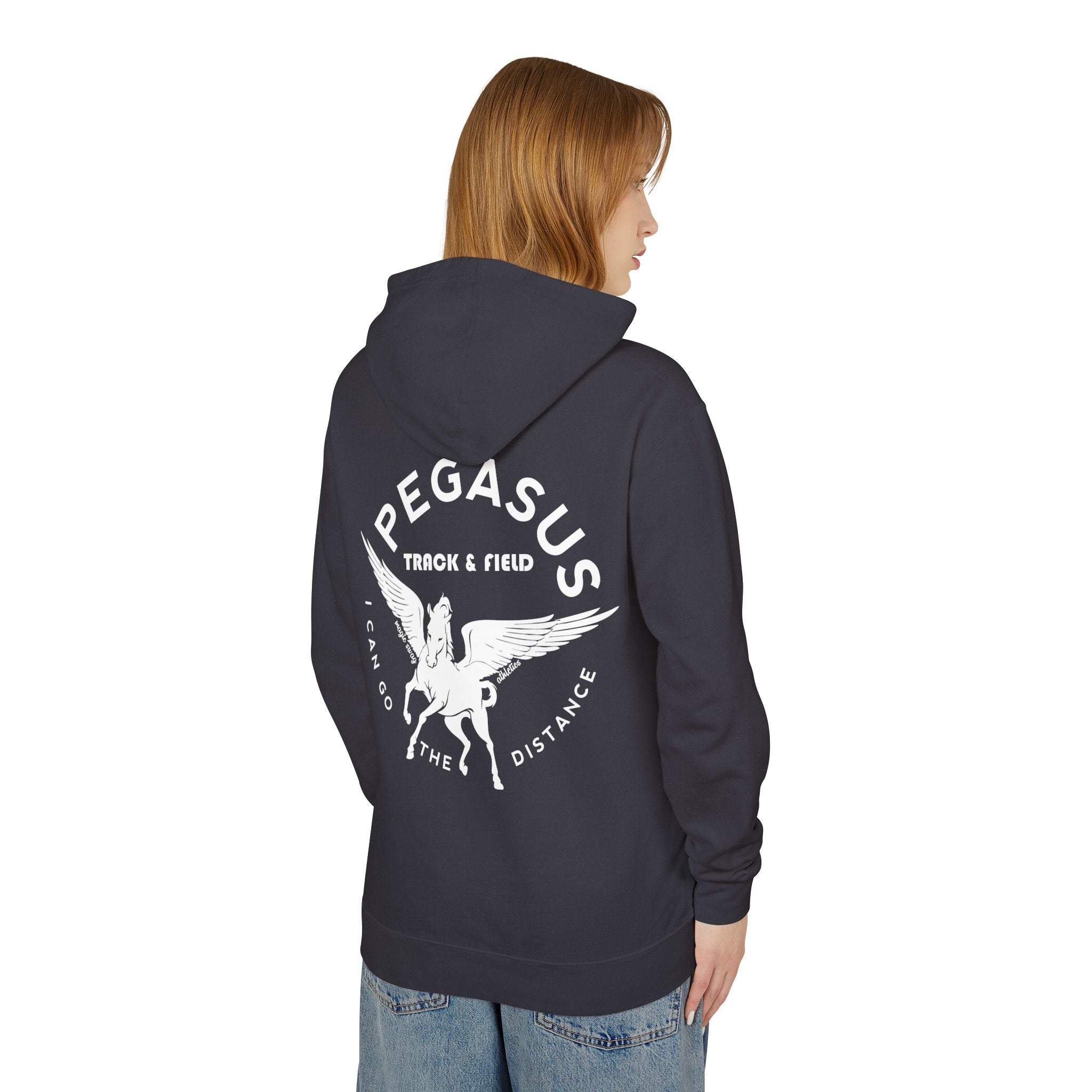 Pegasus Track & Field Unisex Lightweight Hoodie - Go the Distance