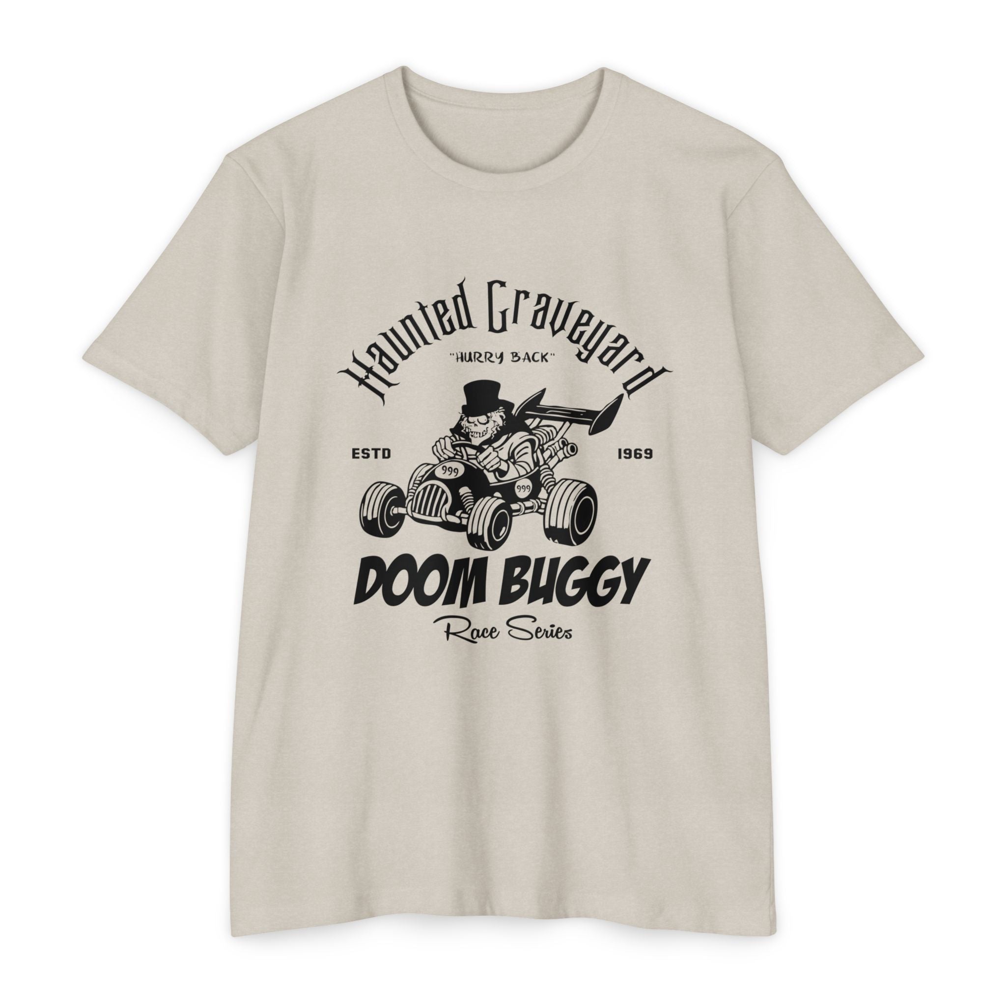 Haunted Graveyard Doom Buggy Unisex T-Shirt
