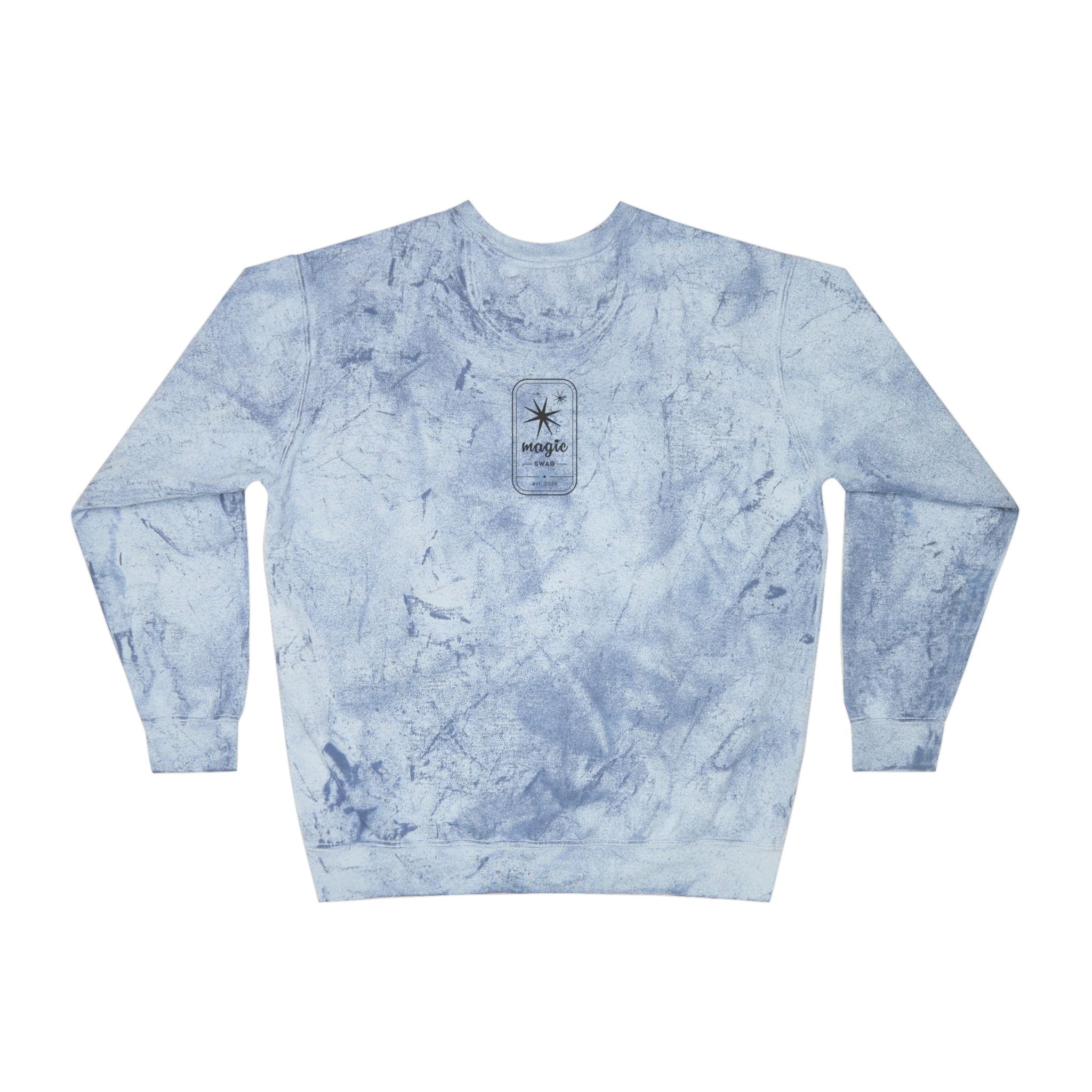 Kronks Blue Sky Unisex Color Blast Crewneck Sweatshirt