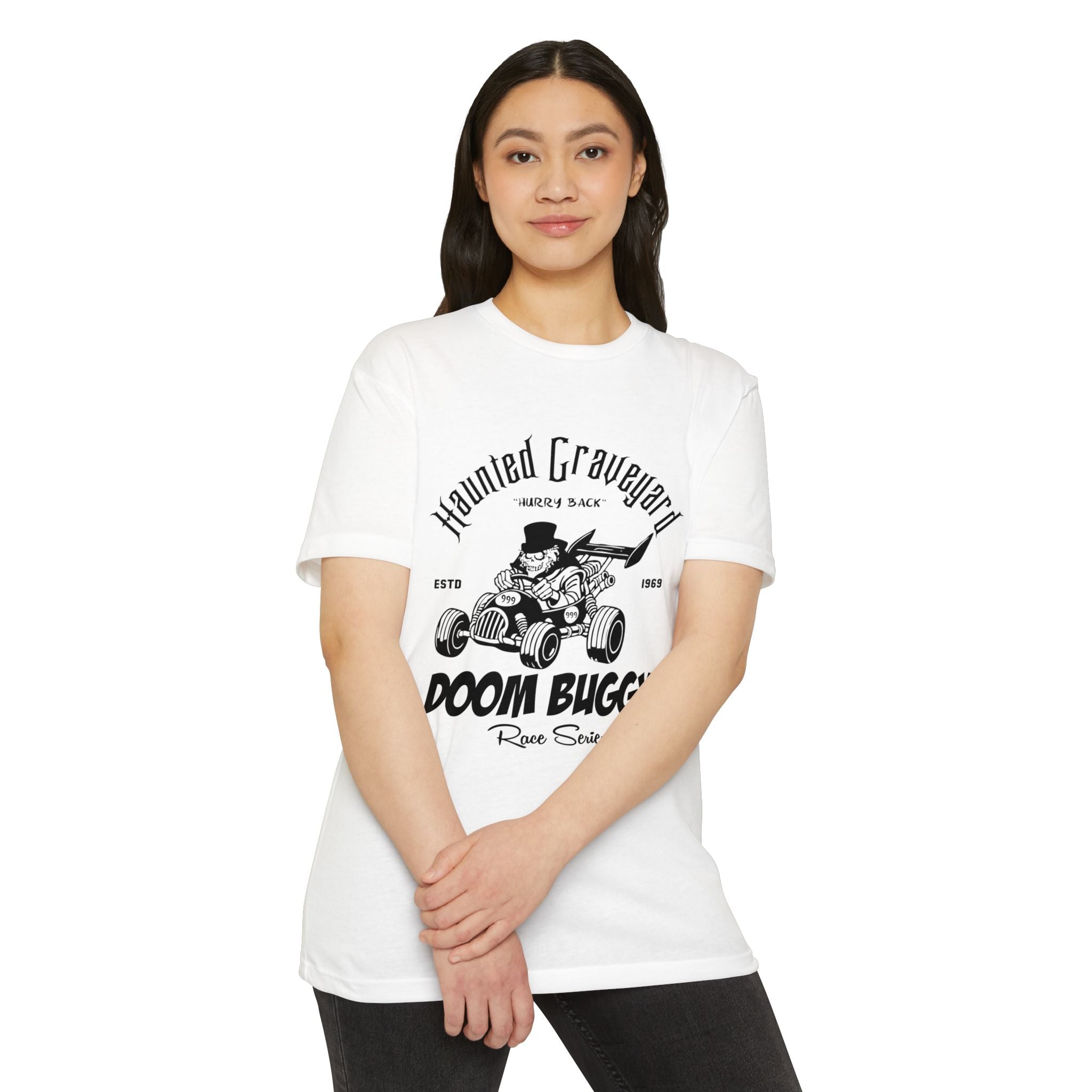 Haunted Graveyard Doom Buggy Unisex T-Shirt