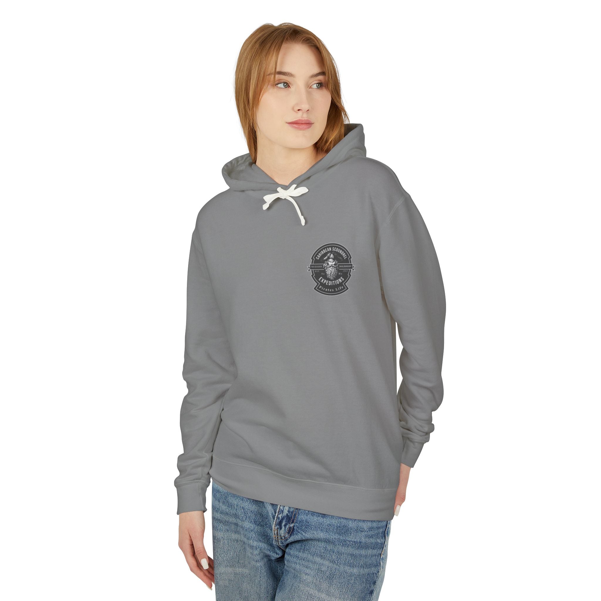 Caribbean Scoundrel Expeditions Unisex Lightweight Hoodie - Yo Ho, Yo Ho