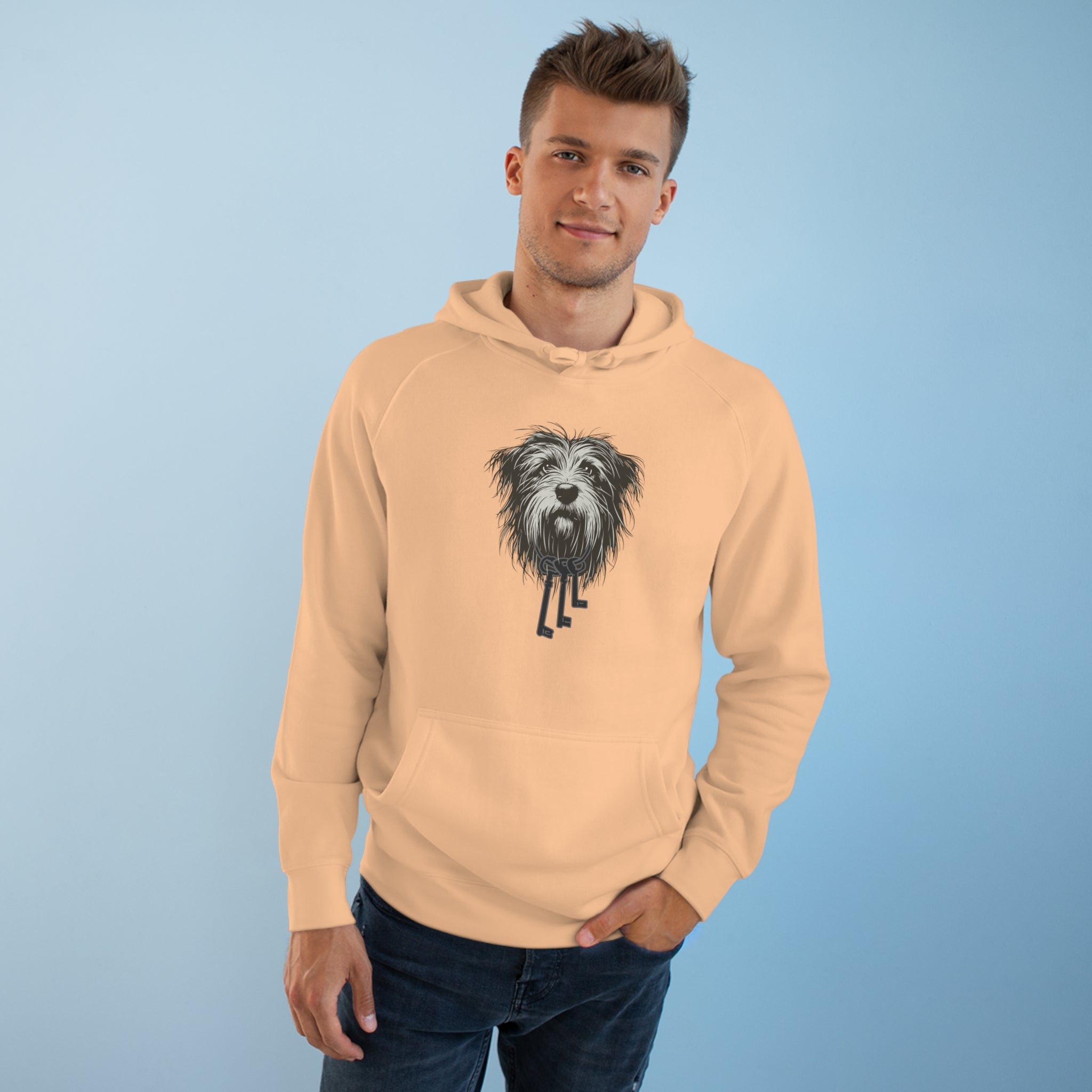 Pirate Dog withholding Jail Keys Supply Hoodie