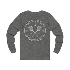 Robin & Marian Badminton Club Unisex Jersey Long Sleeve Tee