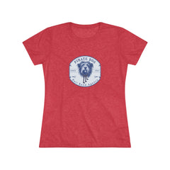 Pirate Dog Bail Bond Agency Women's Triblend Tee