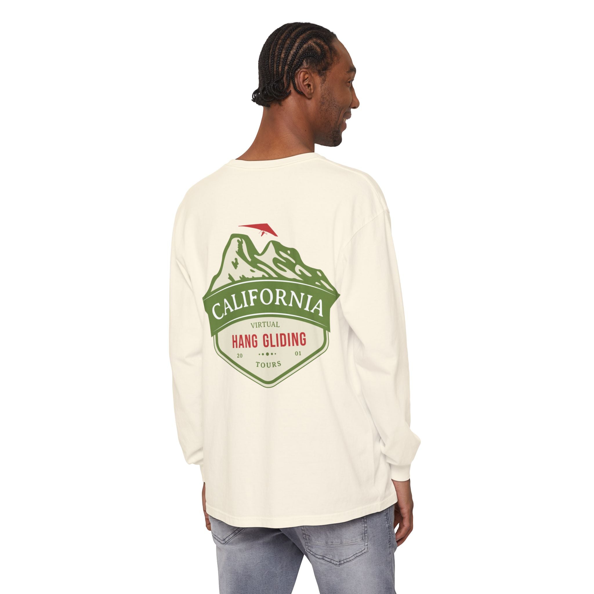 California Virtual Hang Gliding Tours Long Sleeve Unisex T-Shirt