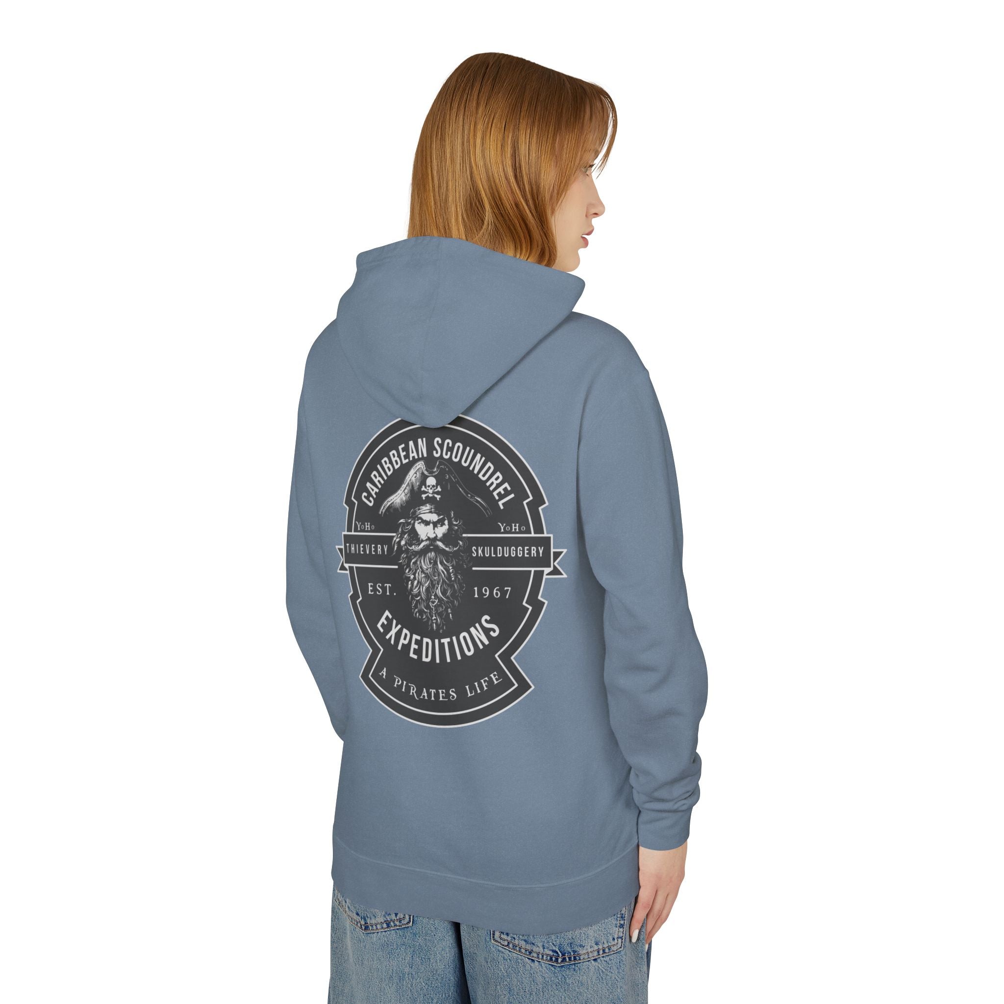 Caribbean Scoundrels Unisex Lightweight Hoodie