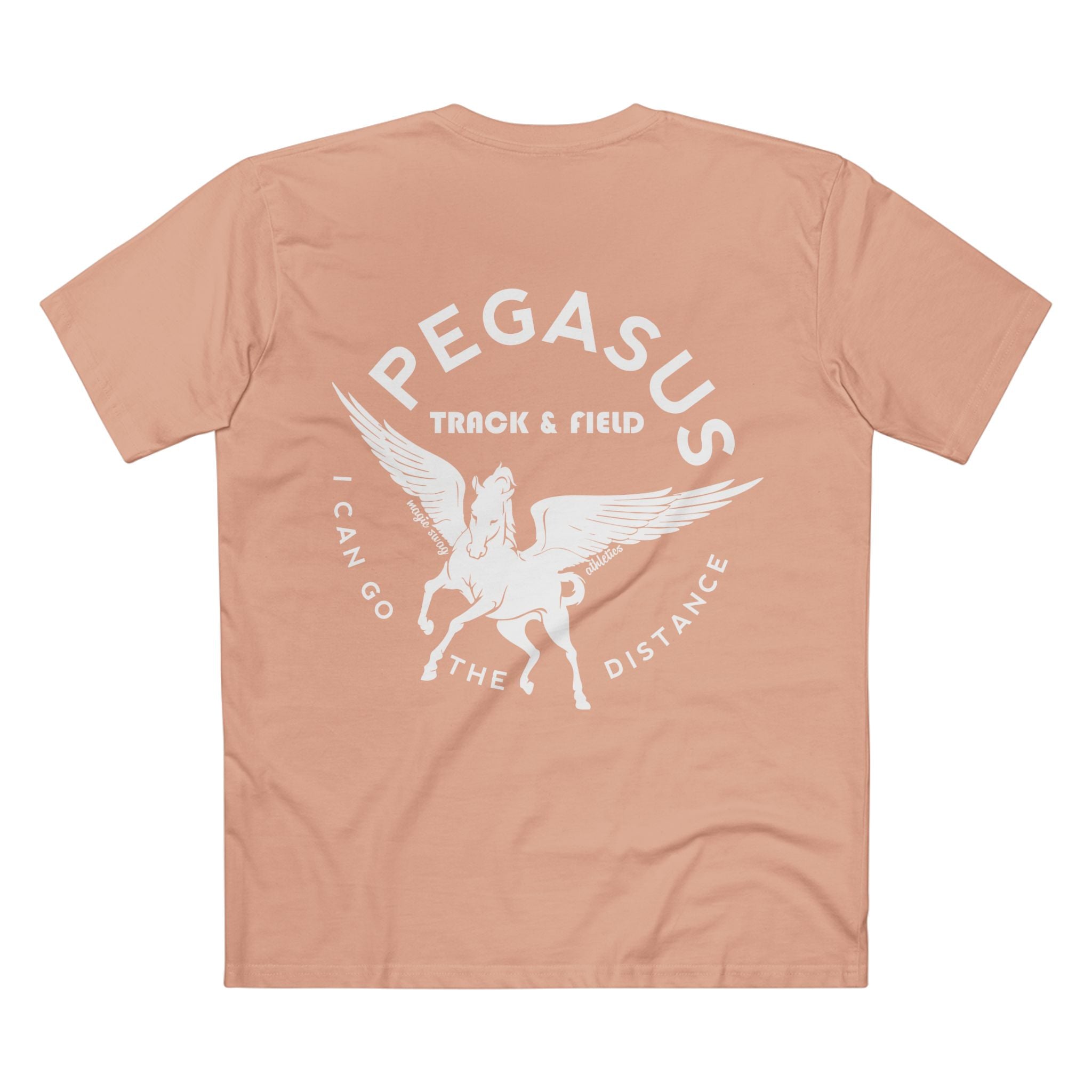 Pegasus Track & Field Adult Staple Tee – Vintage Athletic Wear