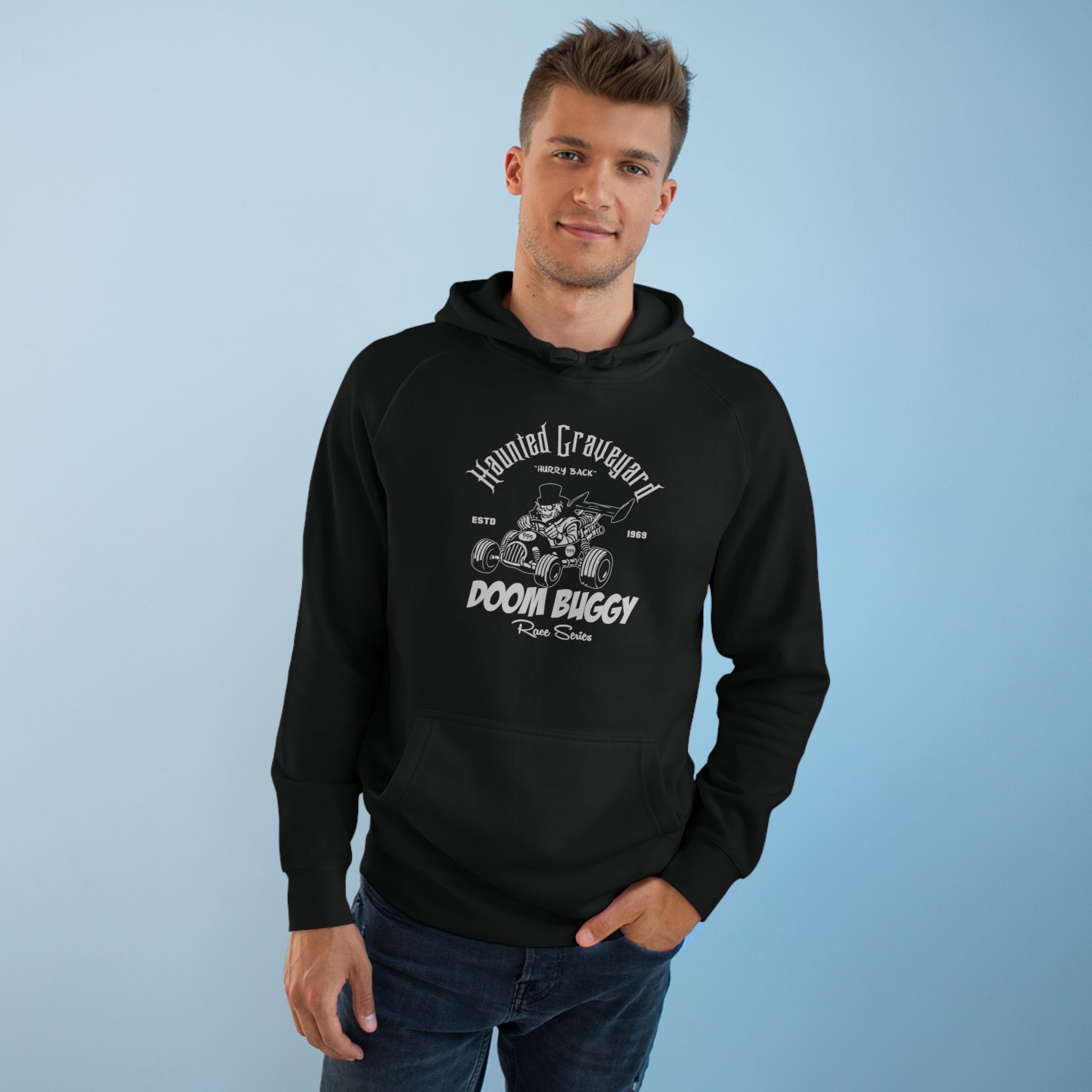 Haunted Graveyard Doom Buggy Race Series Unisex Hoodie