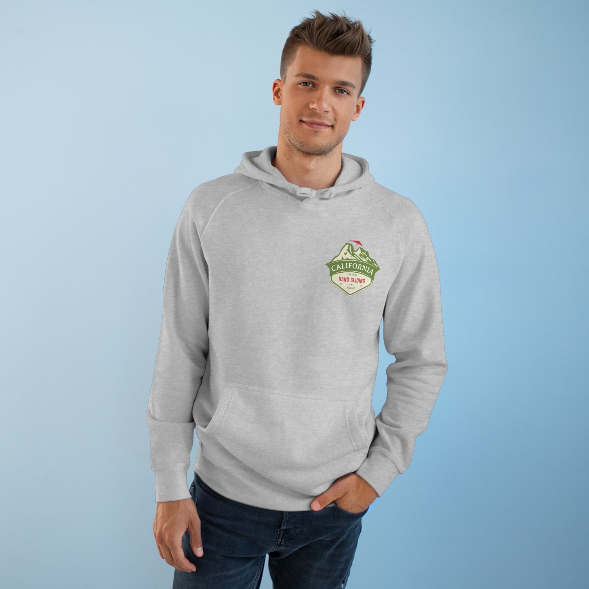 California Virtual Hang Glidinig Tours Sweatshirt