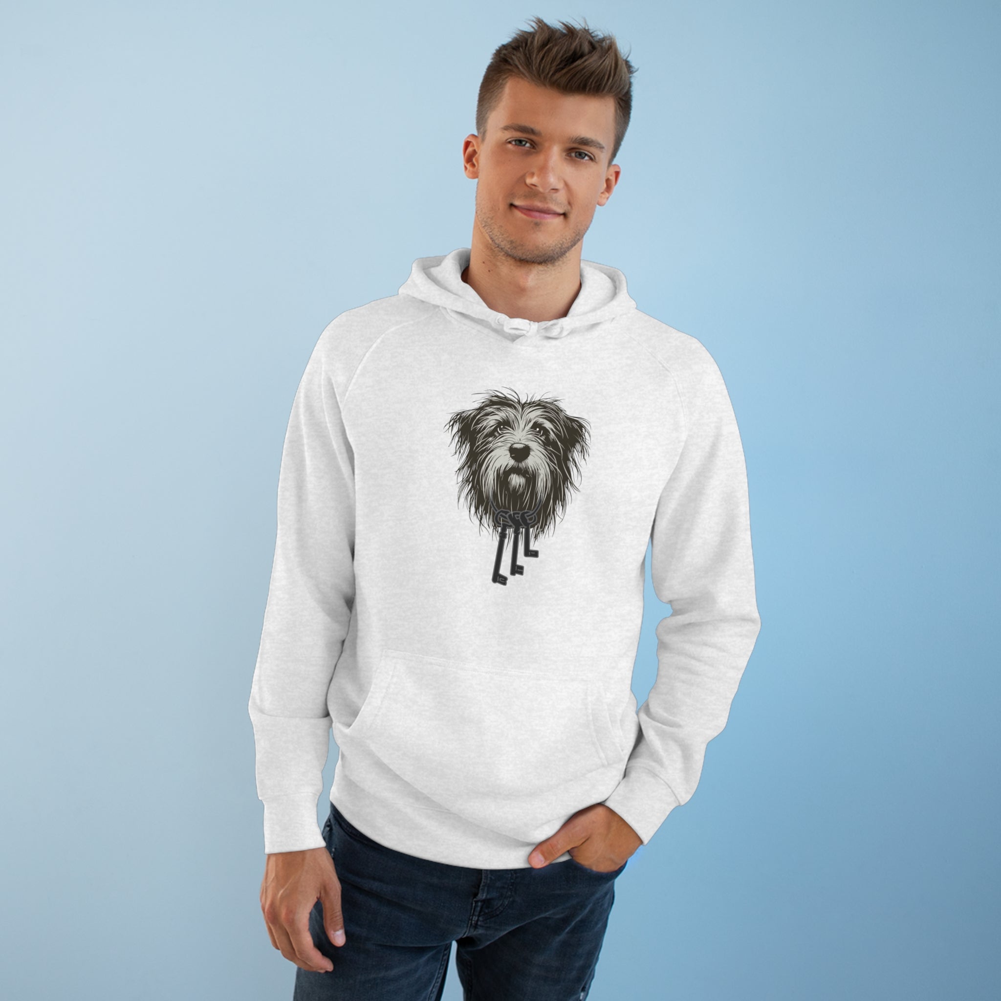 Pirate Dog withholding Jail Keys Supply Hoodie