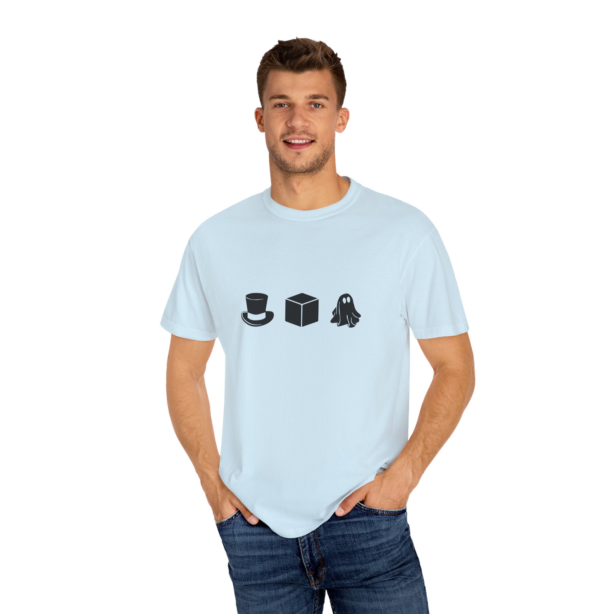 Hat  Box  Ghost Unisex T-Shirt