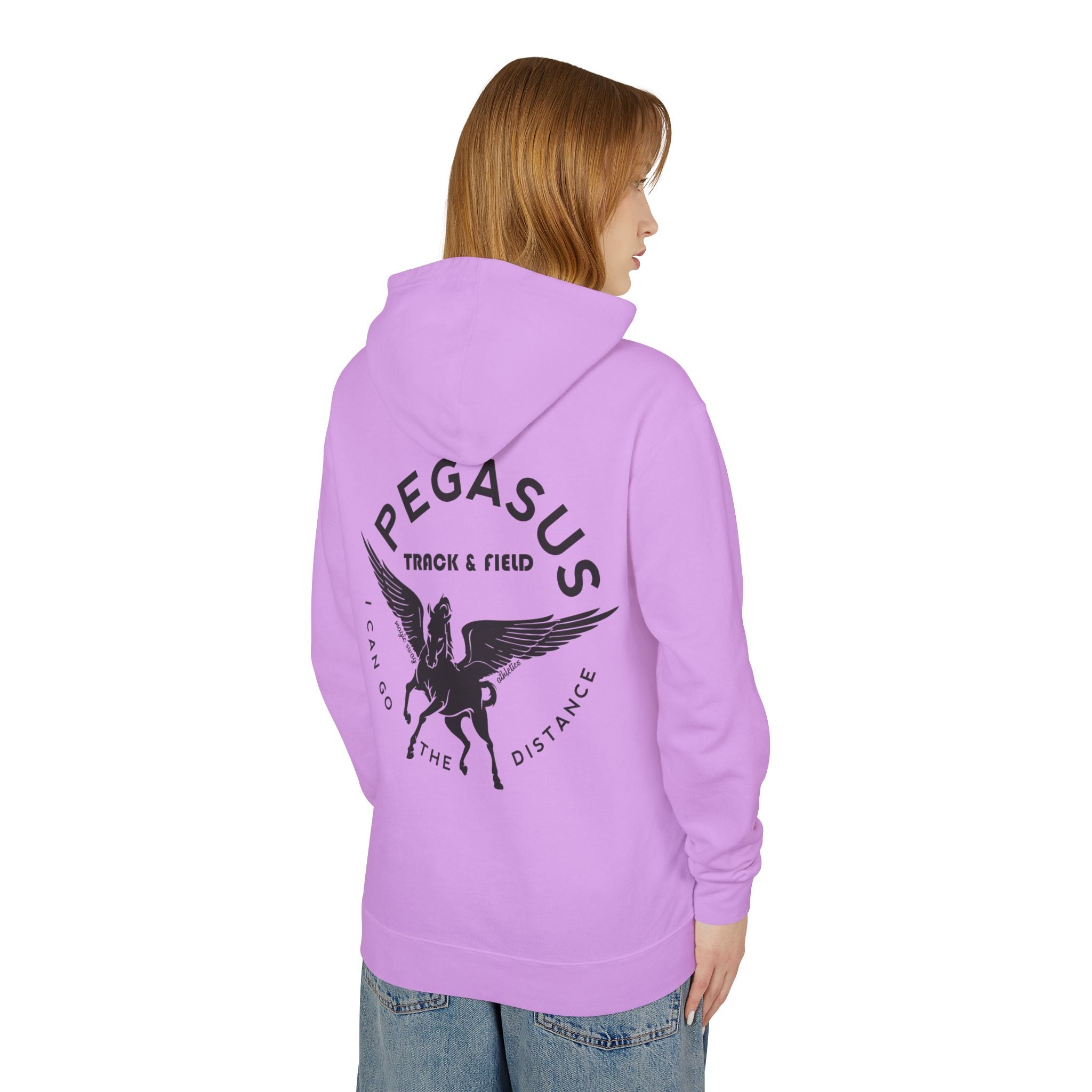 Pegasus Track & Field Unisex Lightweight Hoodie - Go the Distance