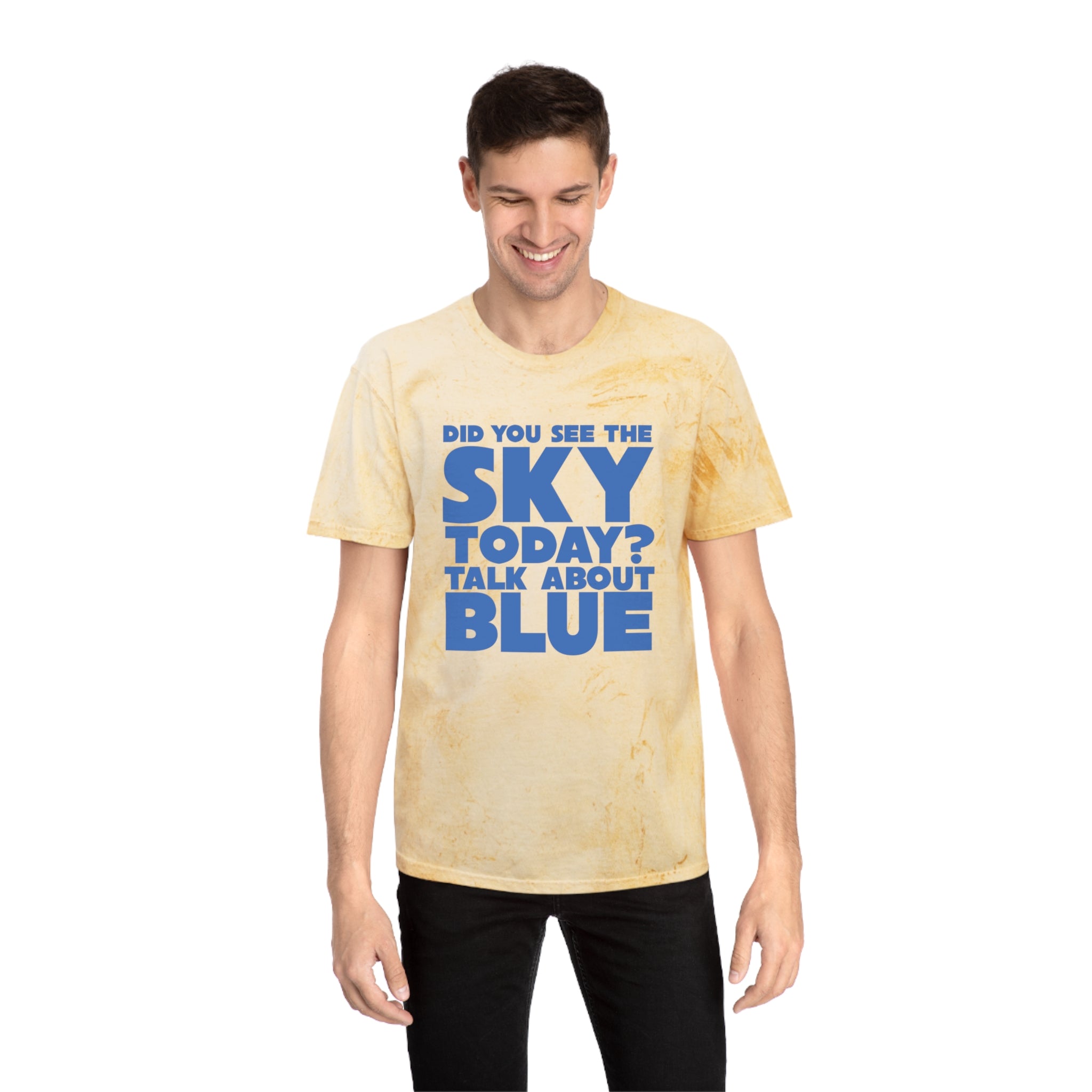 Kronks Blue Sky Unisex Color Blast T-Shirt