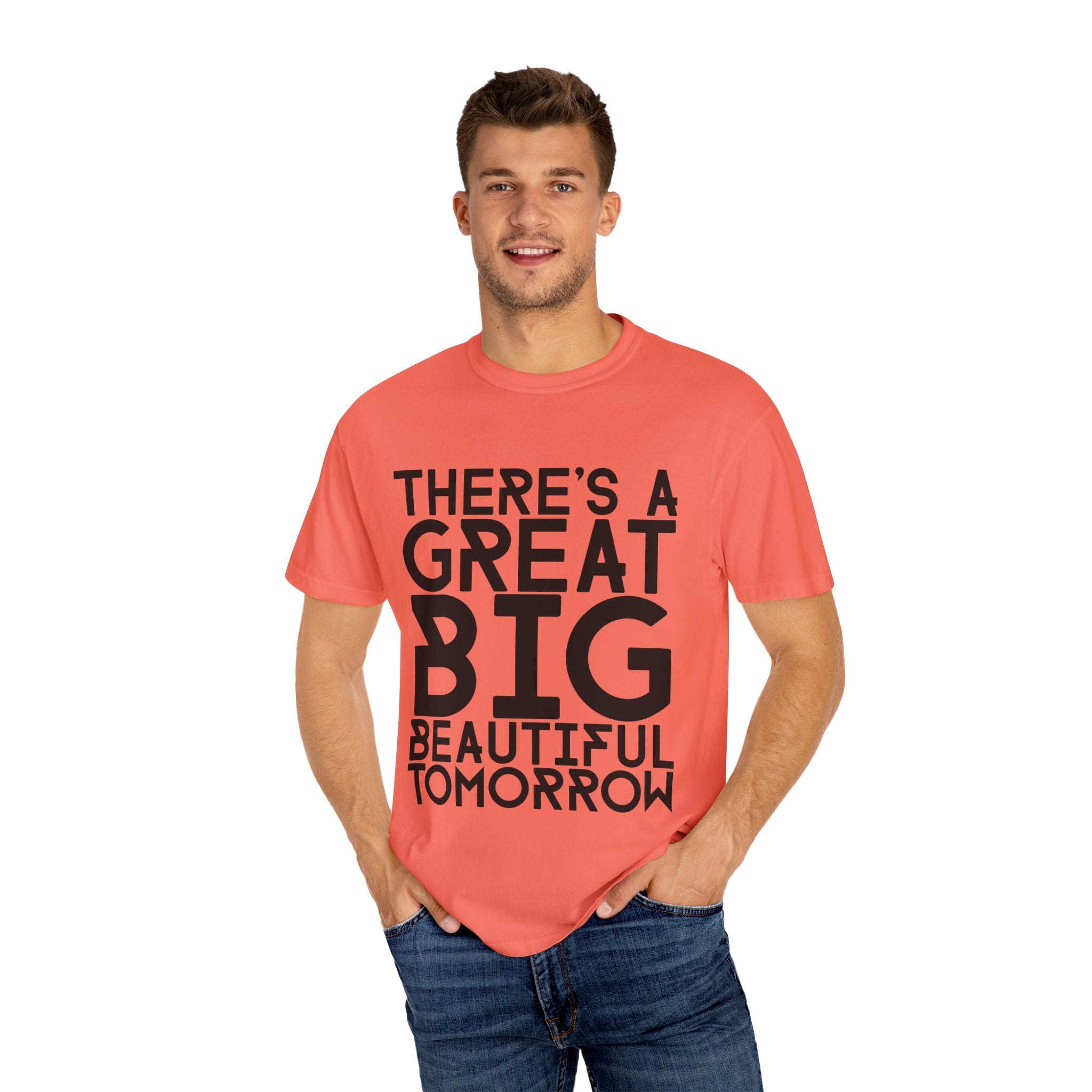 There's a Great Big Beautiful Tomorrow T-Shirt | Music Lover Gift | unisex Graphic Tee | Festival Fashion | Halloween Costume