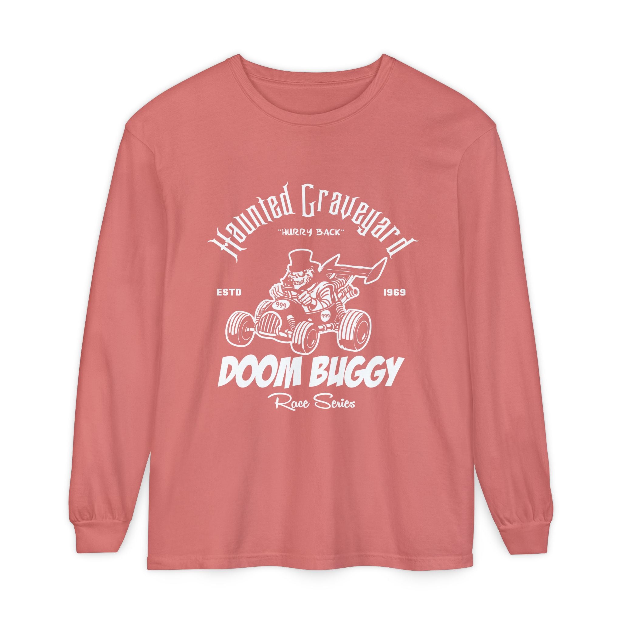 Haunted Graveyard Doom Buggy Race Series Long Sleeve Unisex T-Shirt