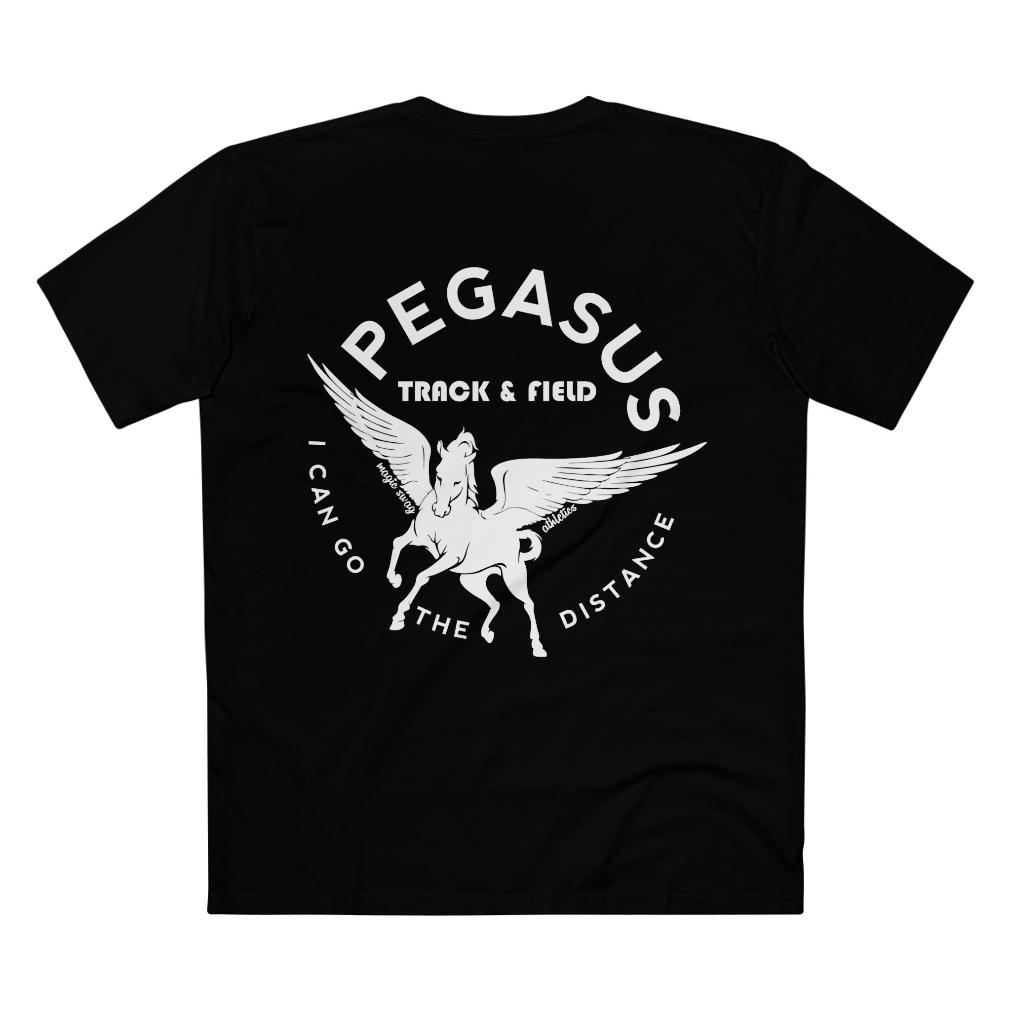 Pegasus Track & Field Adult Staple Tee – Vintage Athletic Wear