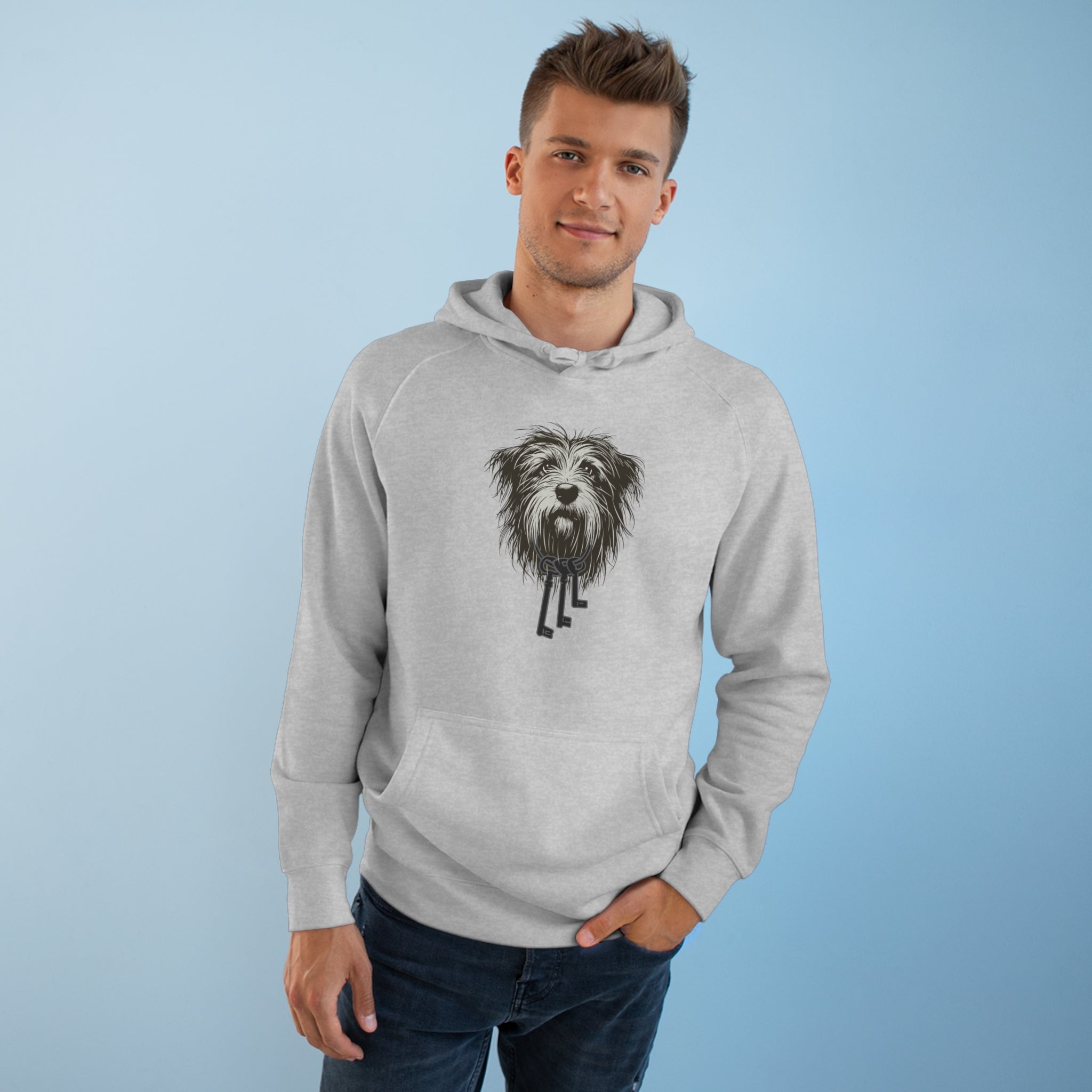 Pirate Dog withholding Jail Keys Supply Hoodie