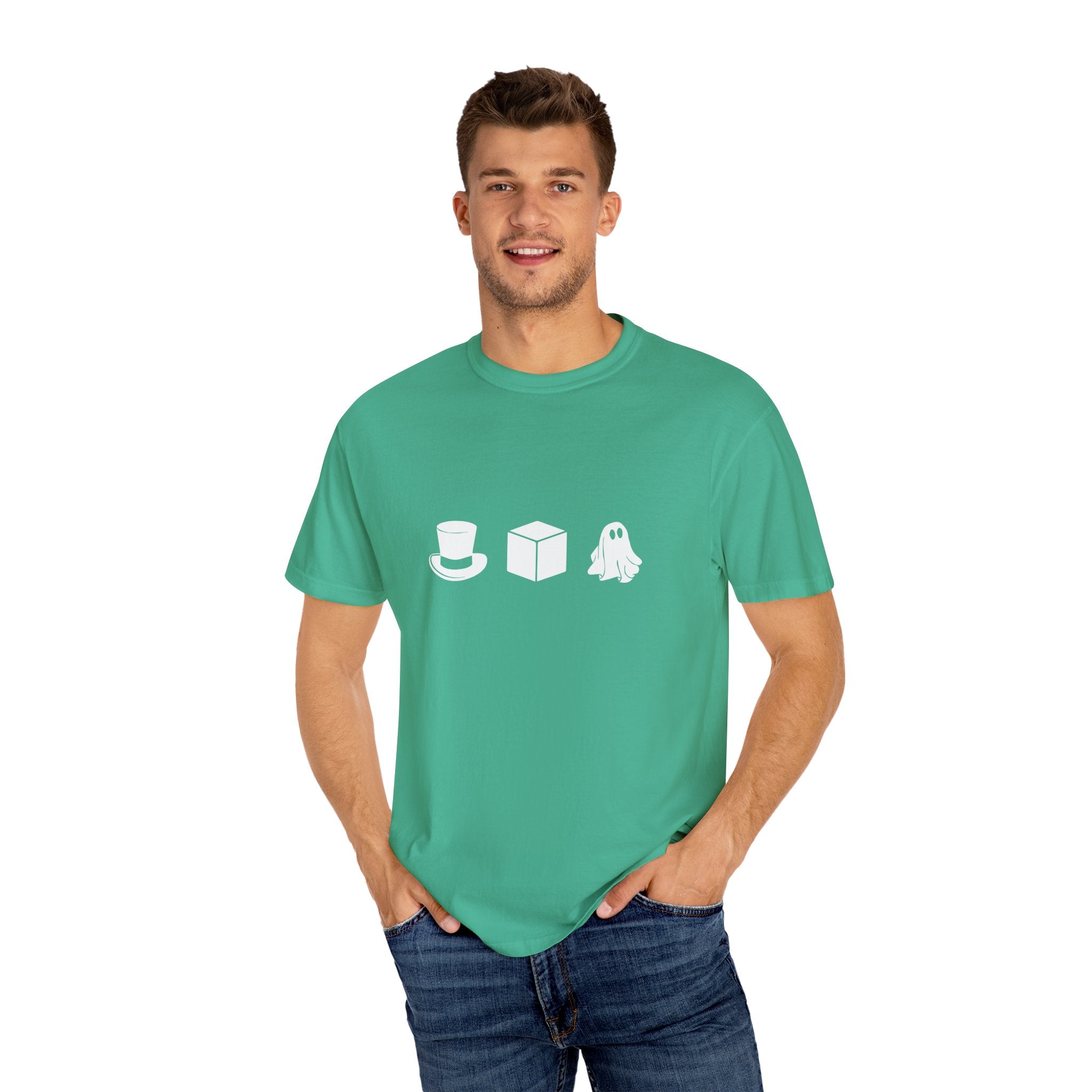 Hat  Box  Ghost Unisex T-Shirt