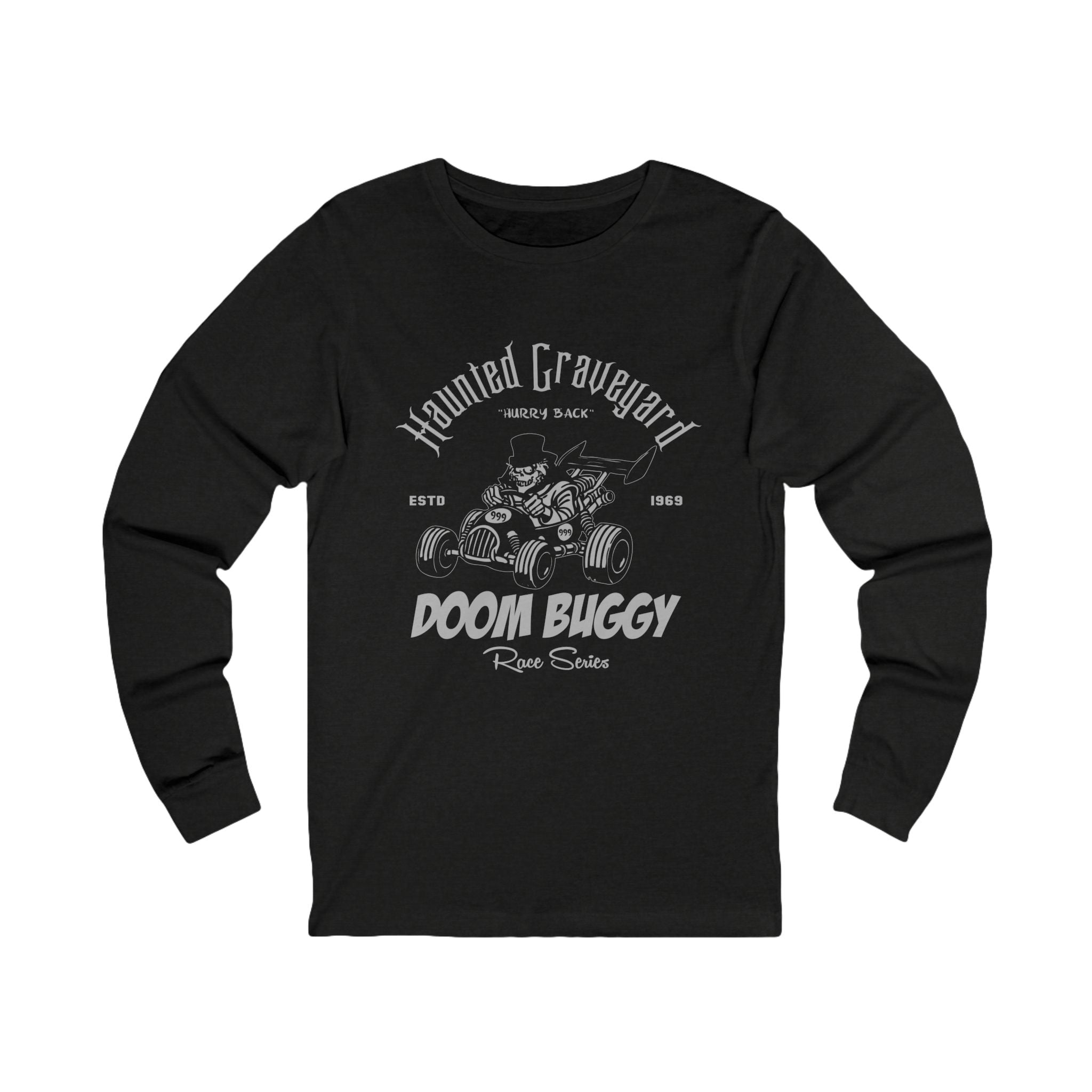 Haunted Graveyard Race Series Unisex Jersey Long Sleeve Tee