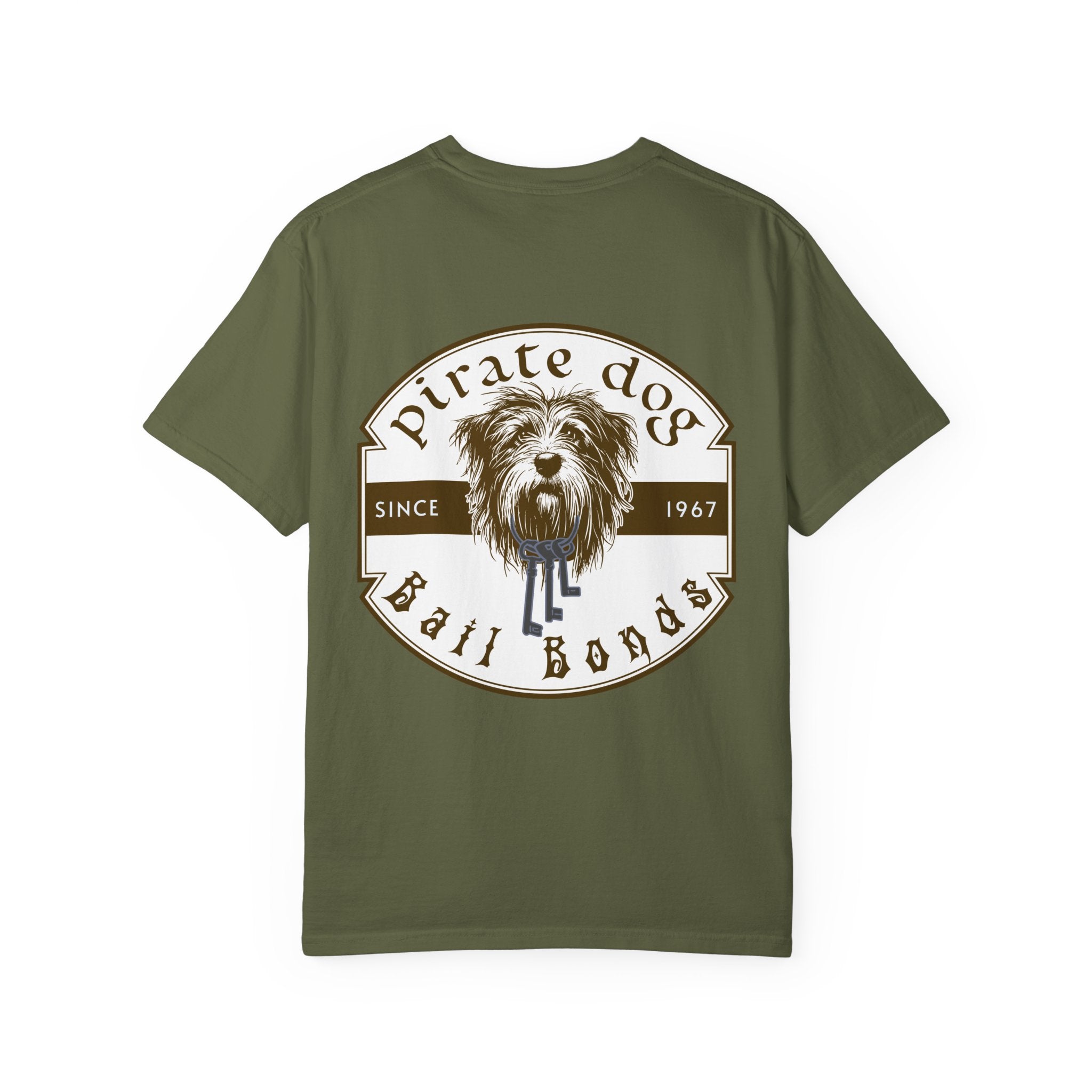 Pirate Dog Bail Bonds Unisex T-Shirt