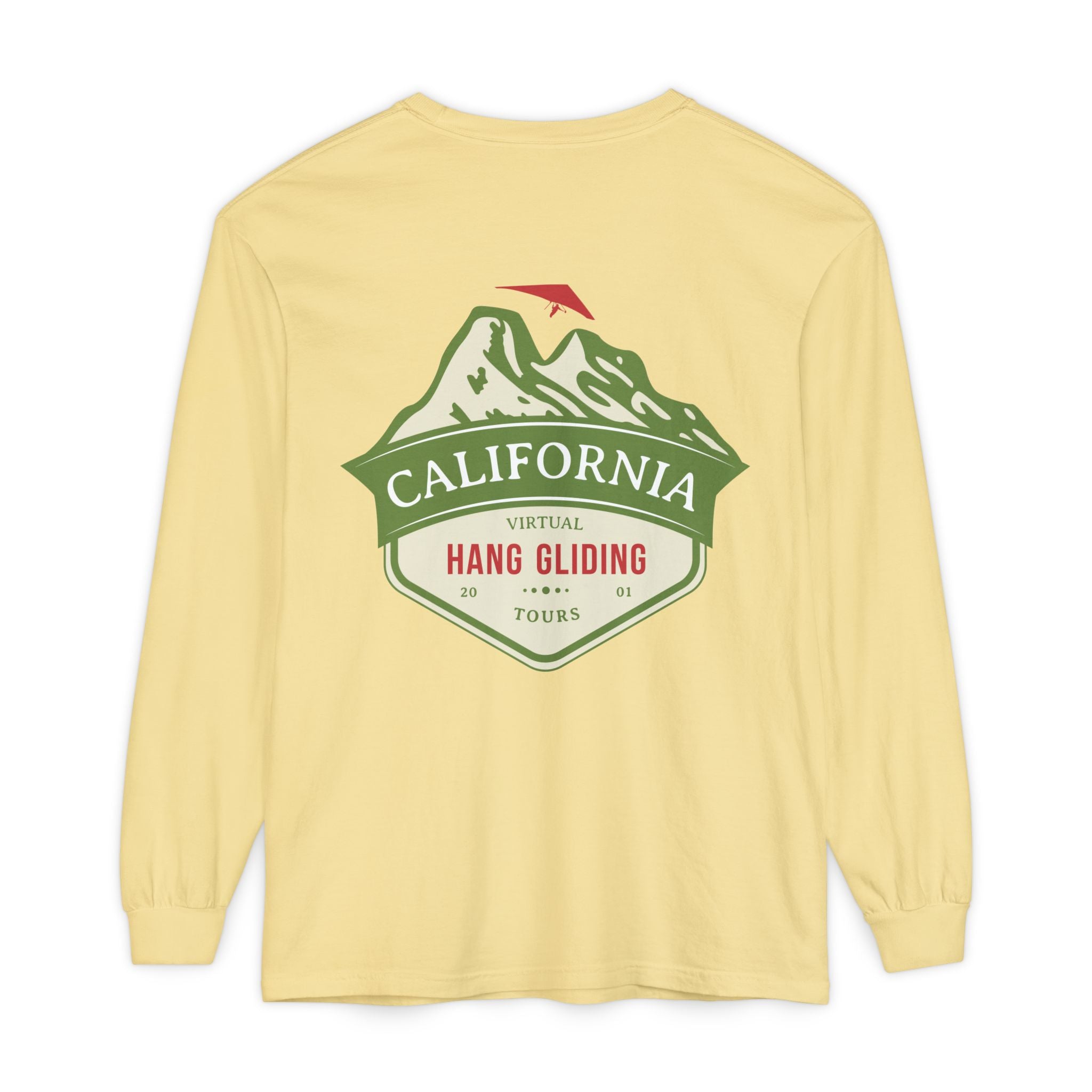 California Virtual Hang Gliding Tours Long Sleeve Unisex T-Shirt