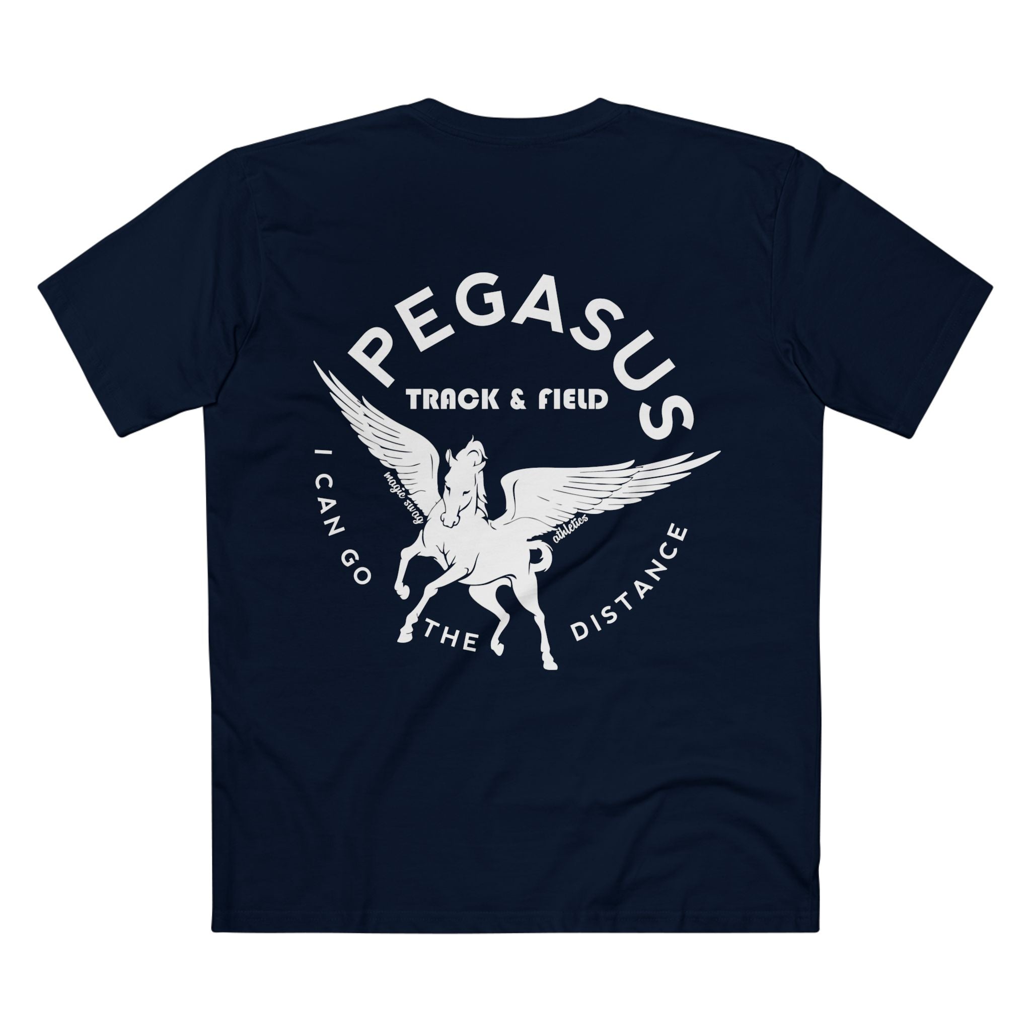 Pegasus Track & Field Adult Staple Tee – Vintage Athletic Wear