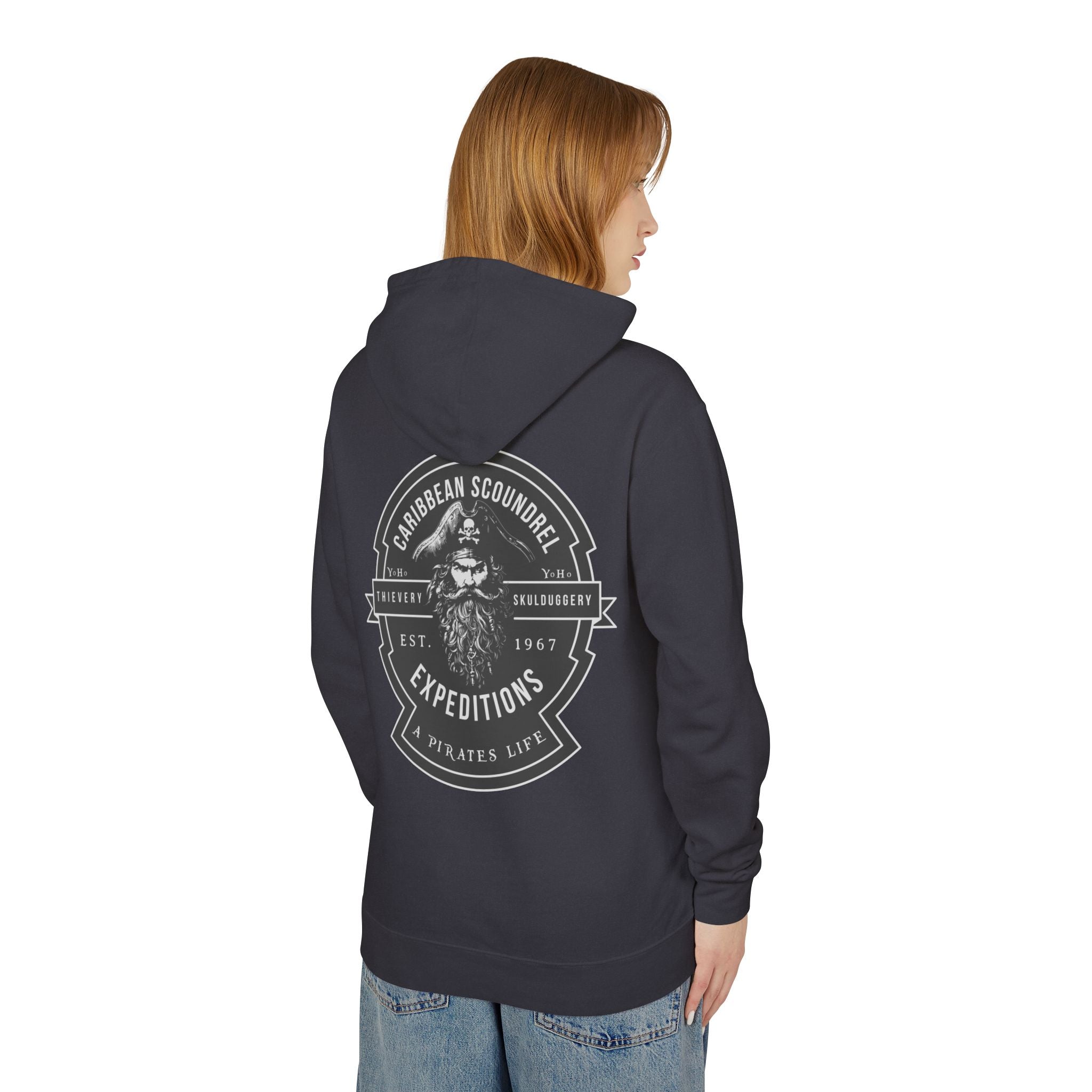Caribbean Scoundrels Unisex Lightweight Hoodie