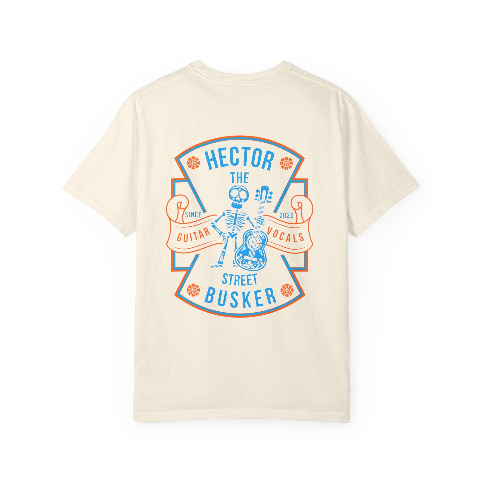 Hector The Street Busker T-Shirt | Music Lover Gift | Unisex Graphic Tee | Festival Fashion | Halloween Costume