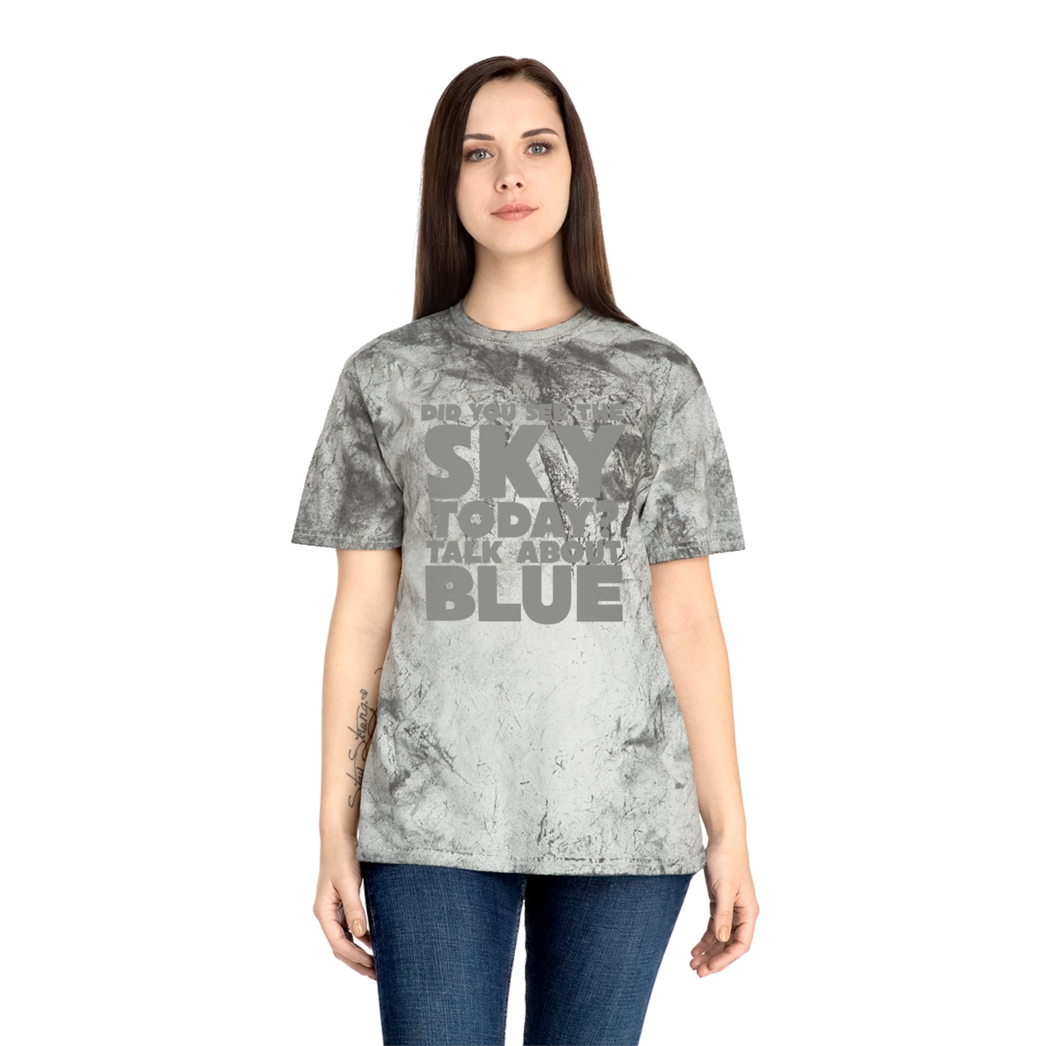 Kronks Blue Sky Unisex Color Blast T-Shirt