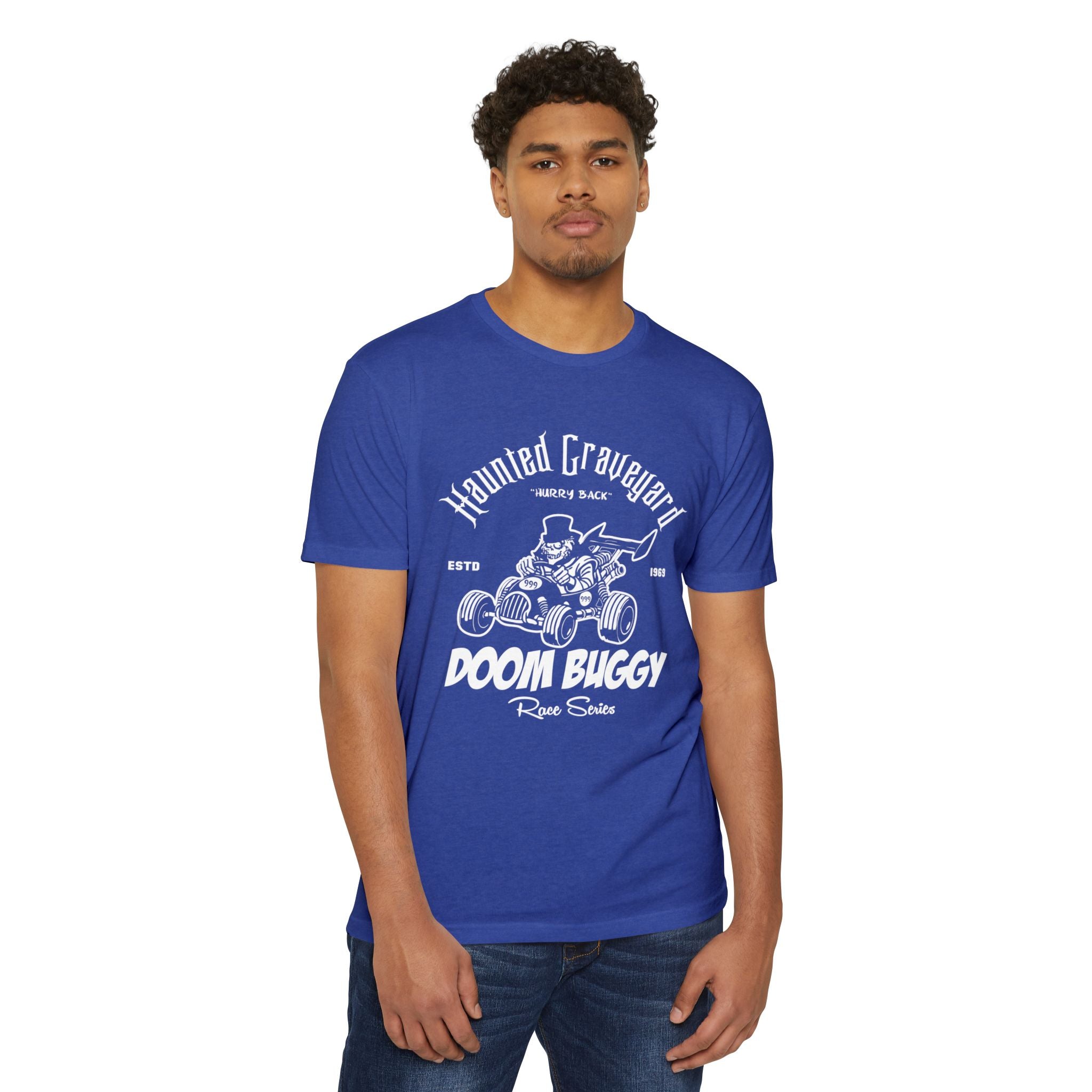 Haunted Graveyard Doom Buggy Unisex T-Shirt