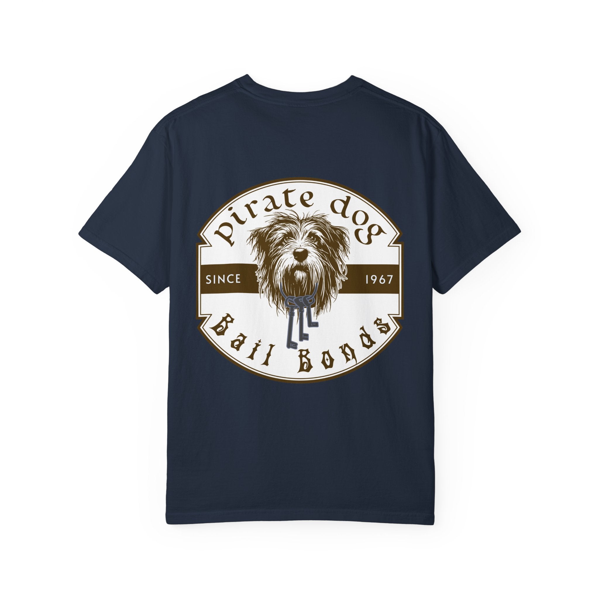 Pirate Dog Bail Bonds Unisex T-Shirt