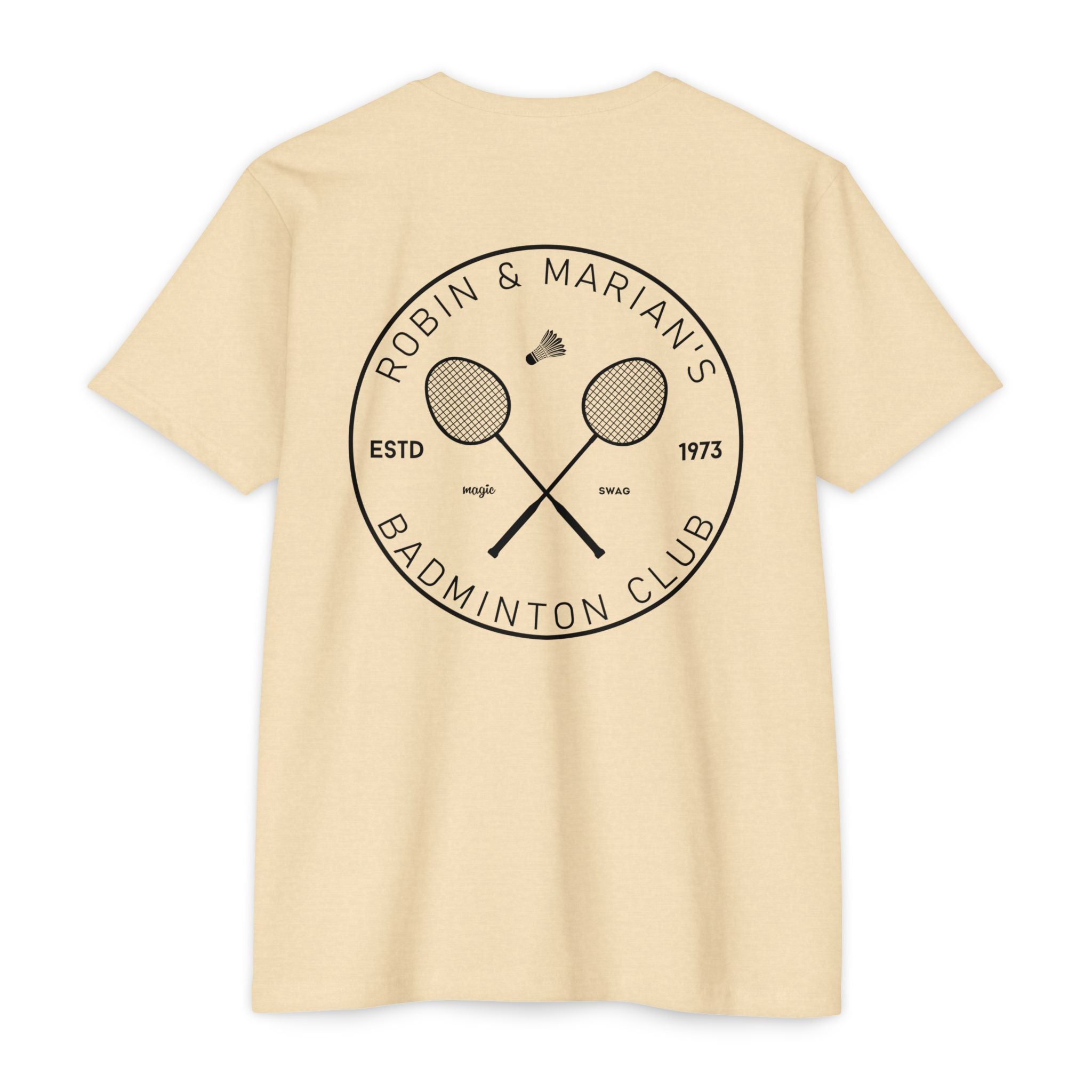 Robin & Marian Badminton Club Unisex T-Shirt