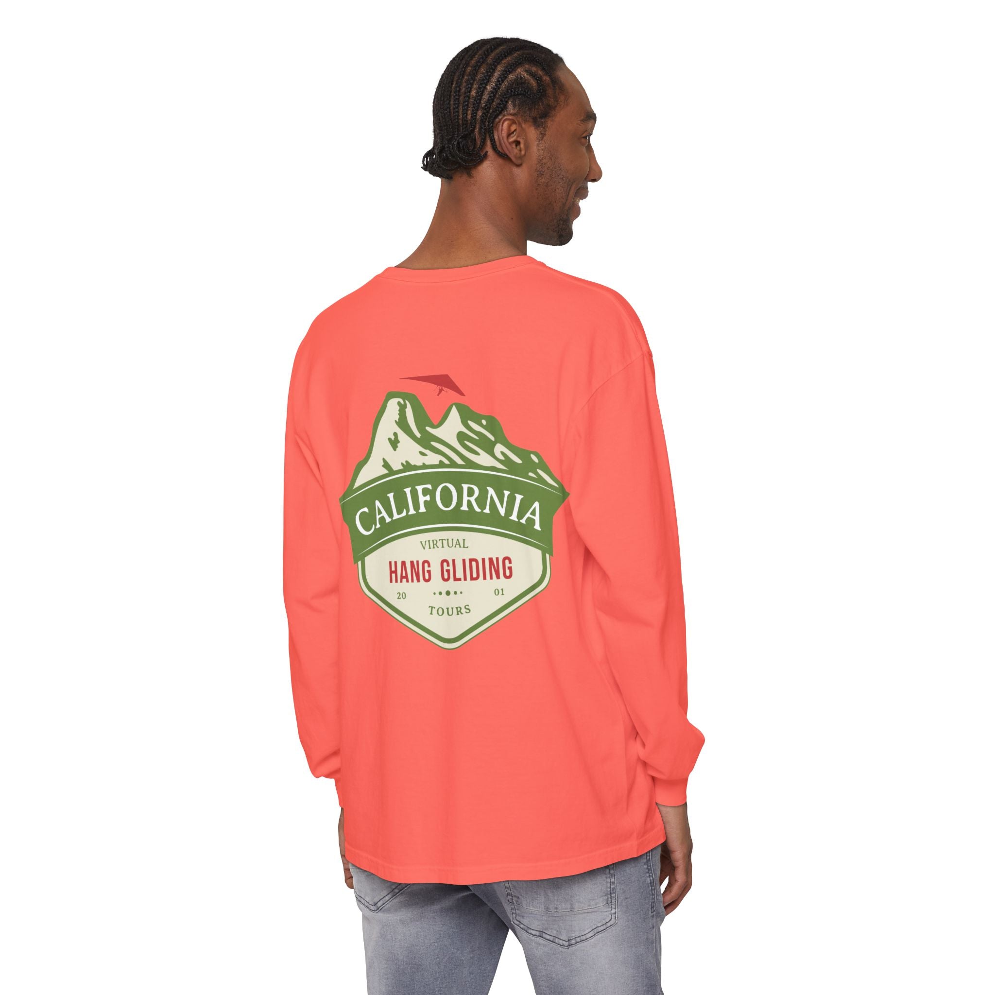 California Virtual Hang Gliding Tours Long Sleeve Unisex T-Shirt