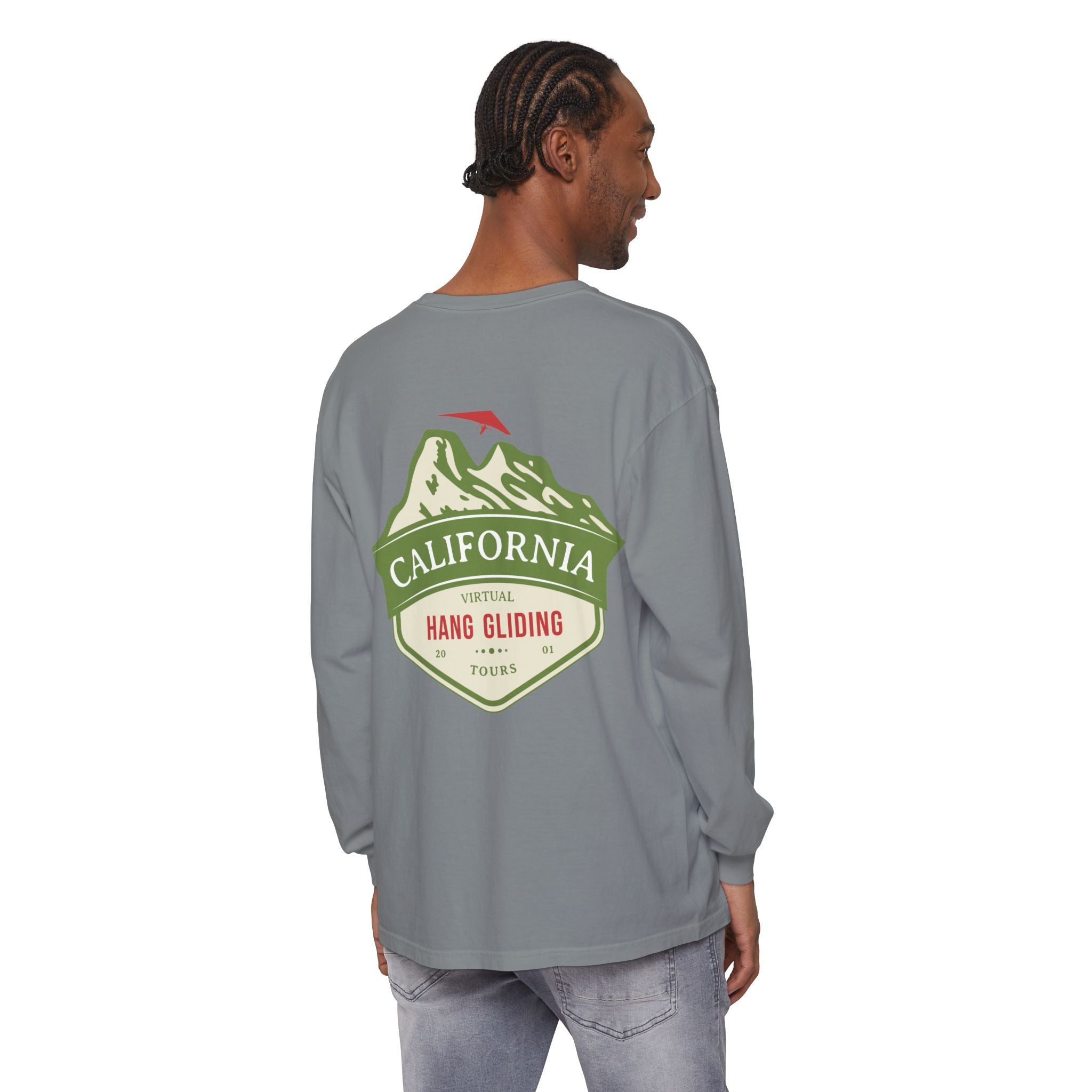 California Virtual Hang Gliding Tours Long Sleeve Unisex T-Shirt