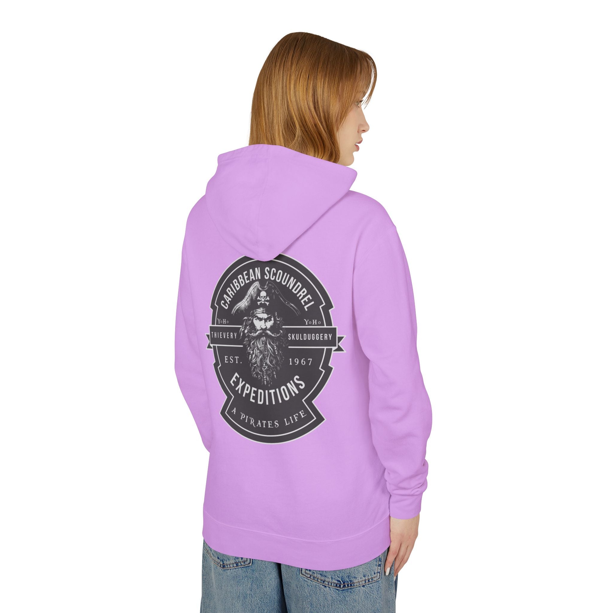 Caribbean Scoundrels Unisex Lightweight Hoodie
