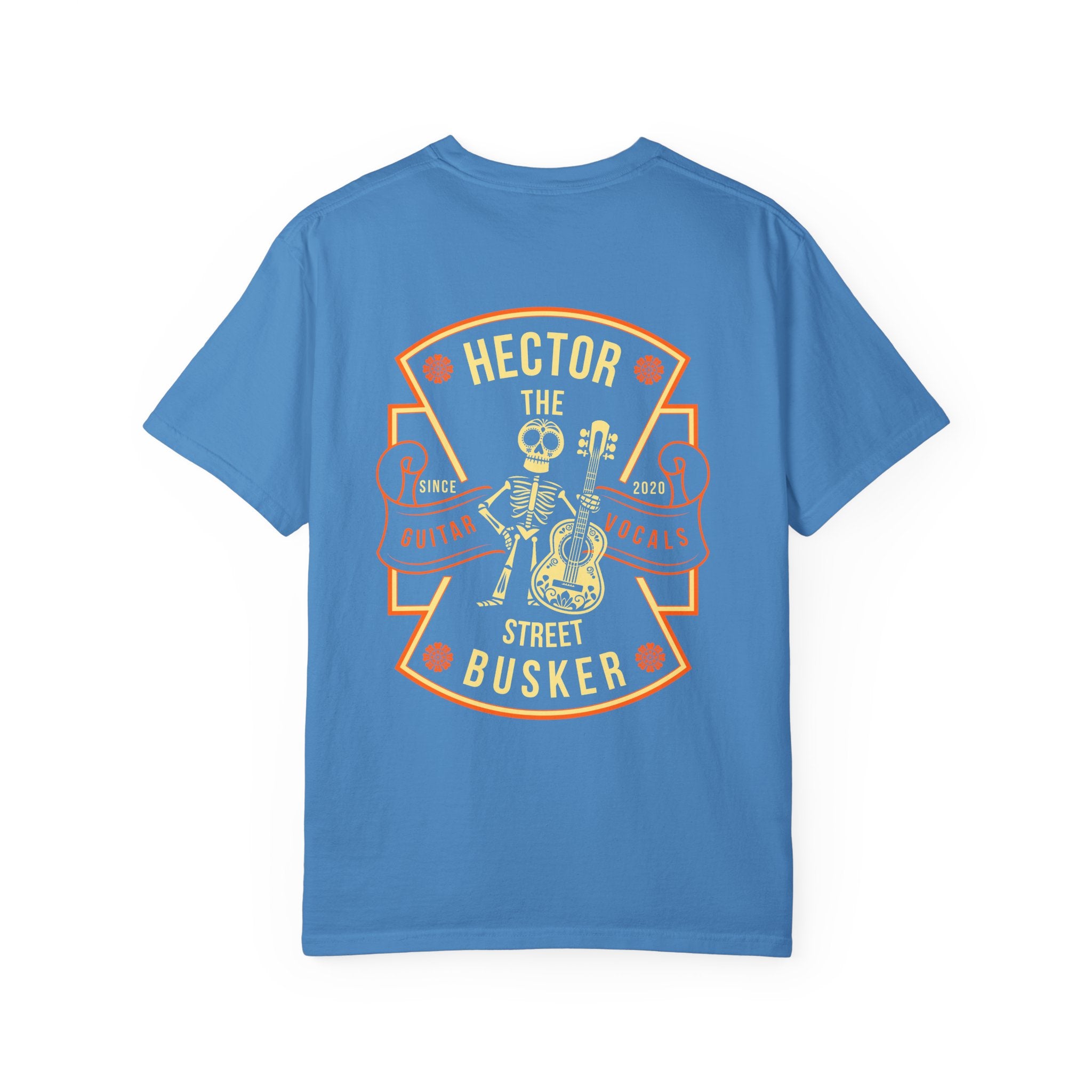 Hector The Street Busker T-Shirt | Music Lover Gift | Unisex Graphic Tee | Festival Fashion | Halloween Costume
