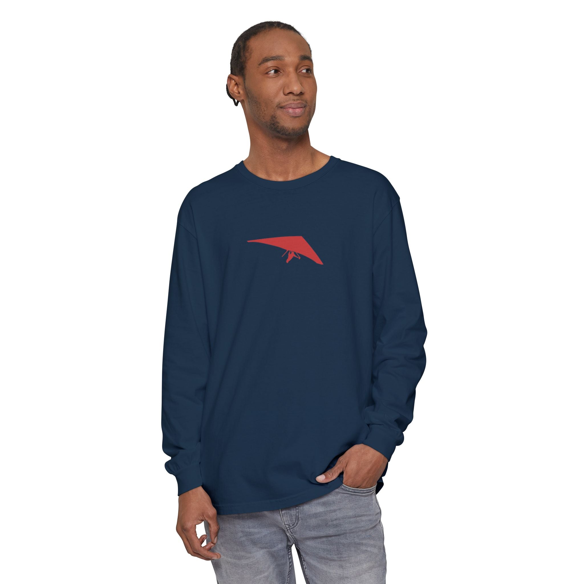 California Virtual Hang Gliding Tours Long Sleeve Unisex T-Shirt