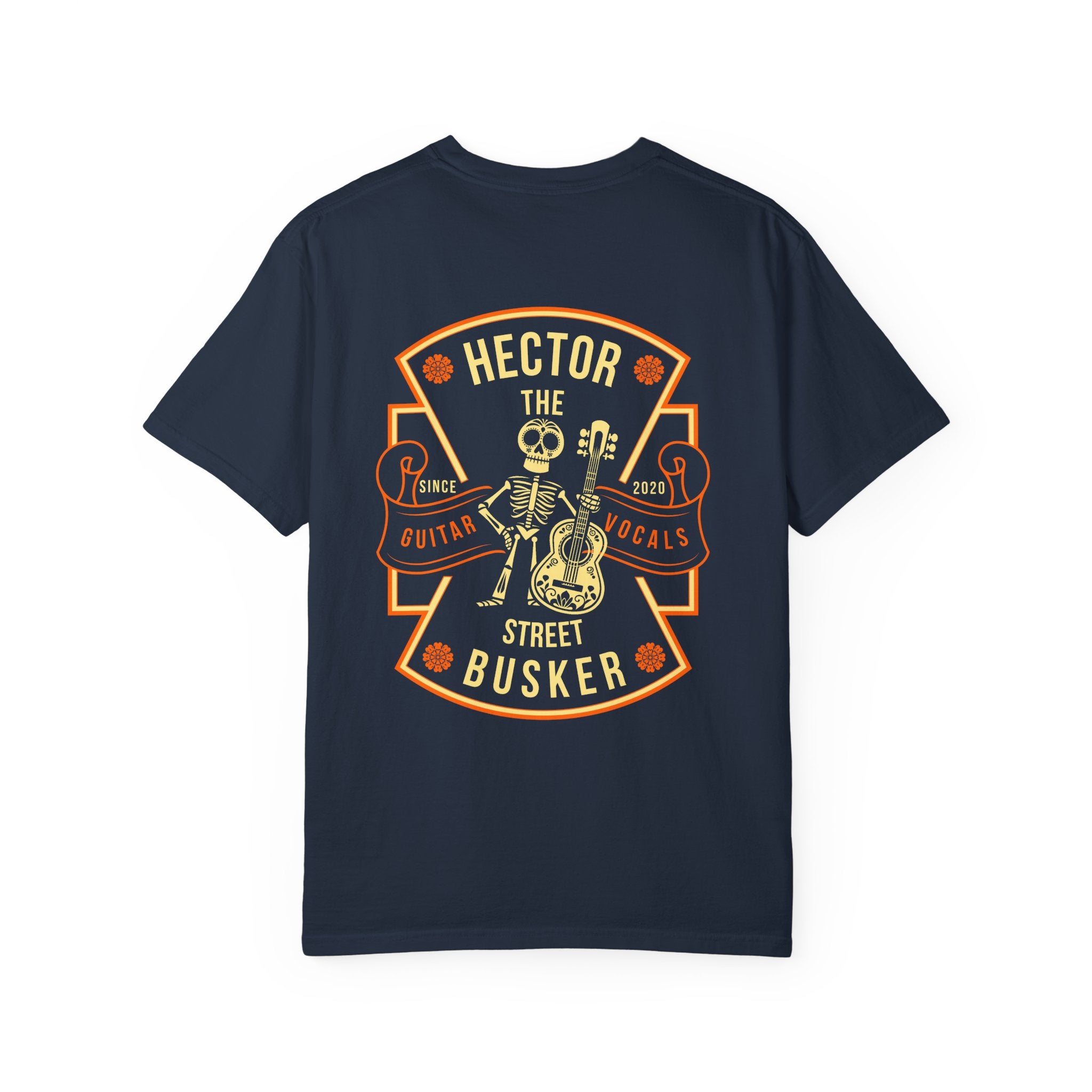 Hector The Street Busker T-Shirt | Music Lover Gift | Unisex Graphic Tee | Festival Fashion | Halloween Costume