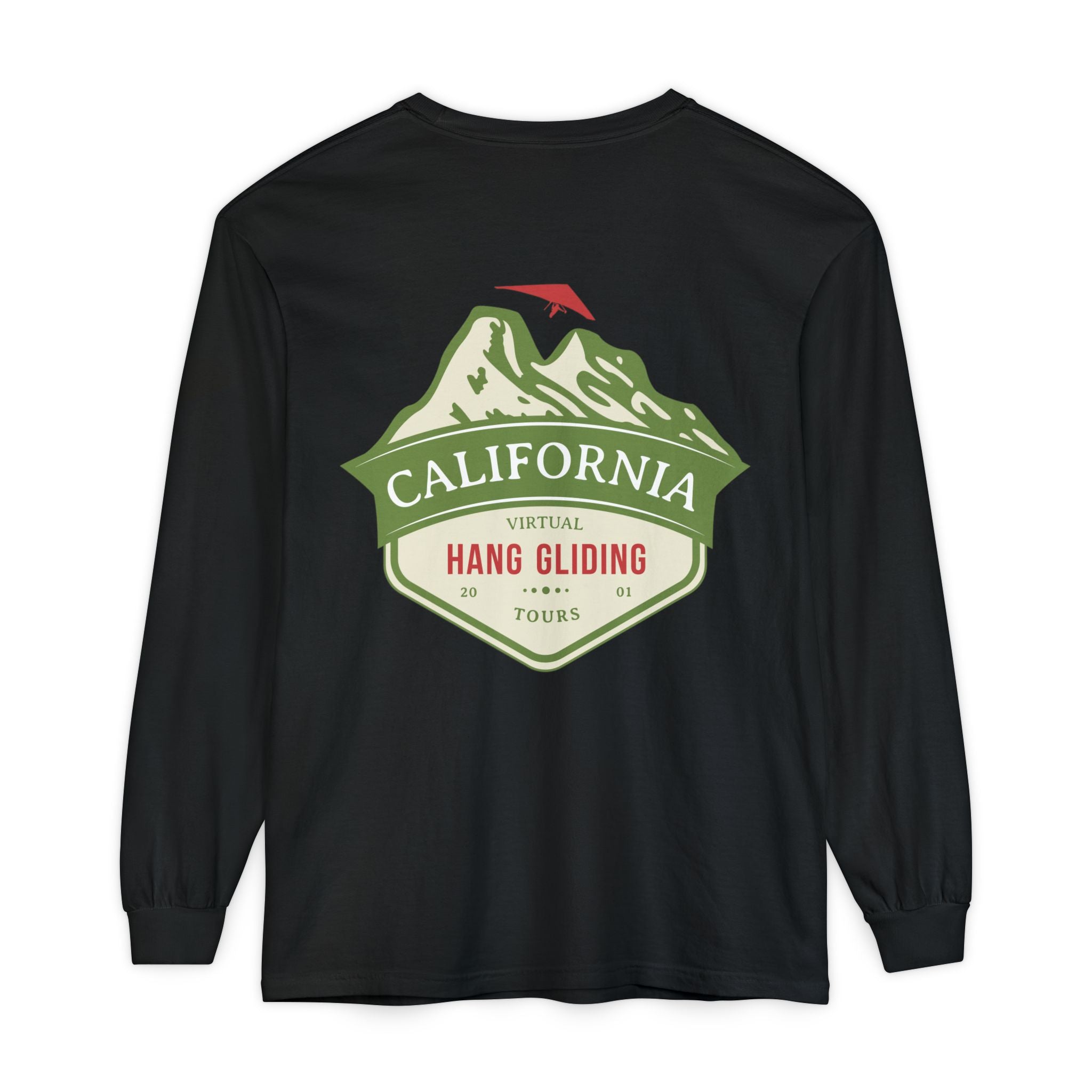 California Virtual Hang Gliding Tours Long Sleeve Unisex T-Shirt