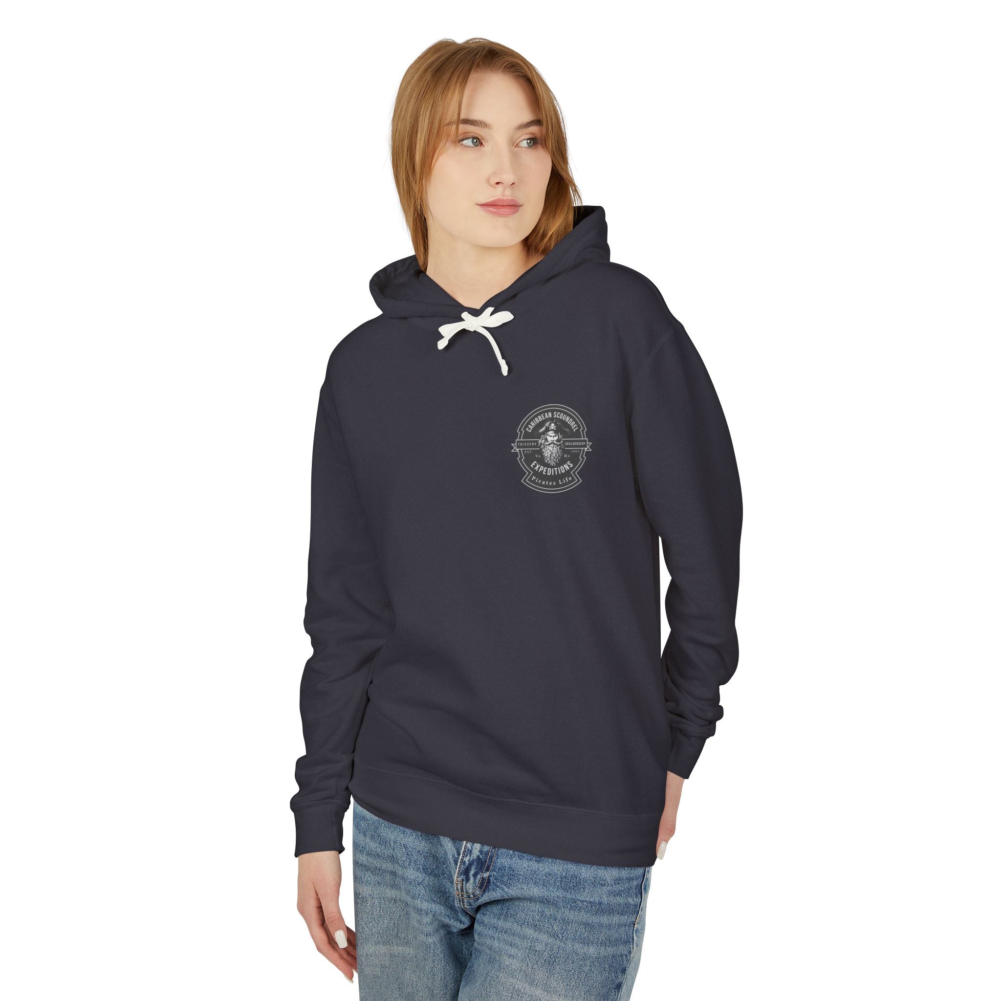 Caribbean Scoundrel Expeditions Unisex Lightweight Hoodie - Yo Ho, Yo Ho