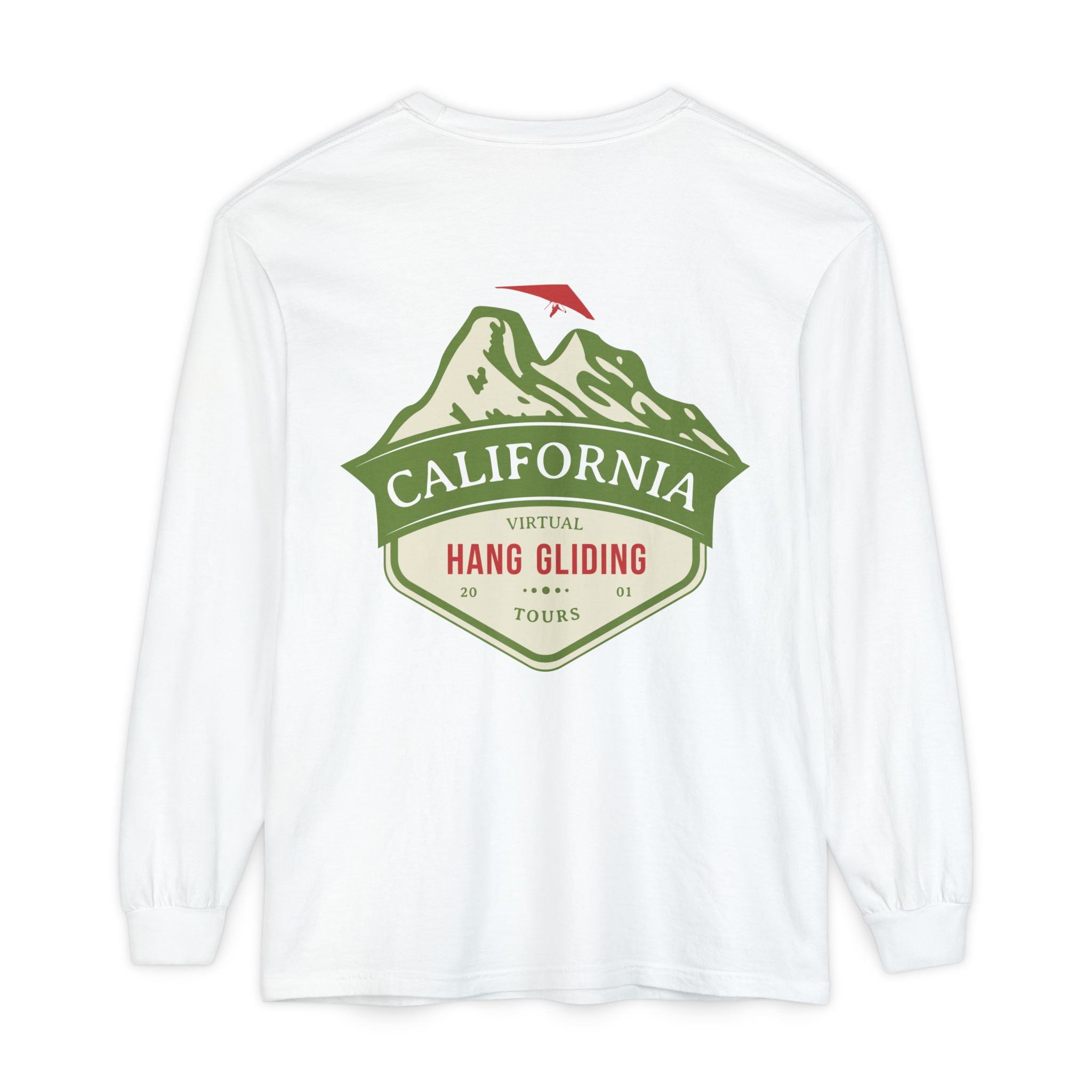 California Virtual Hang Gliding Tours Long Sleeve Unisex T-Shirt