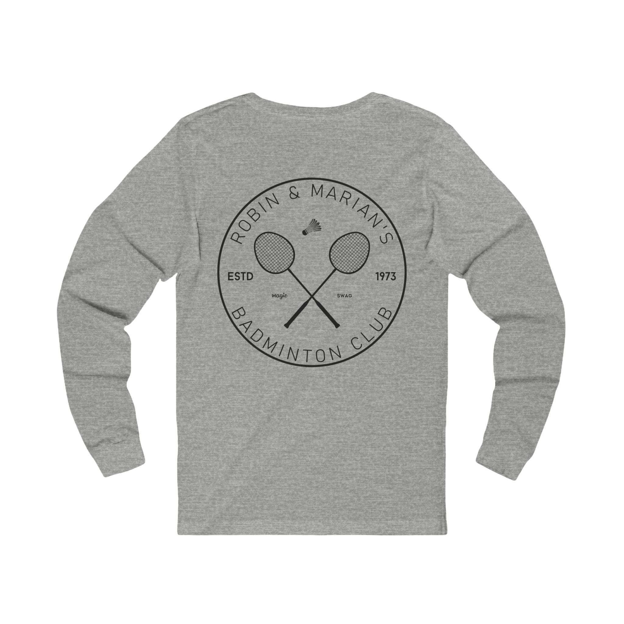 Robin & Marian Badminton Club Unisex Jersey Long Sleeve Tee